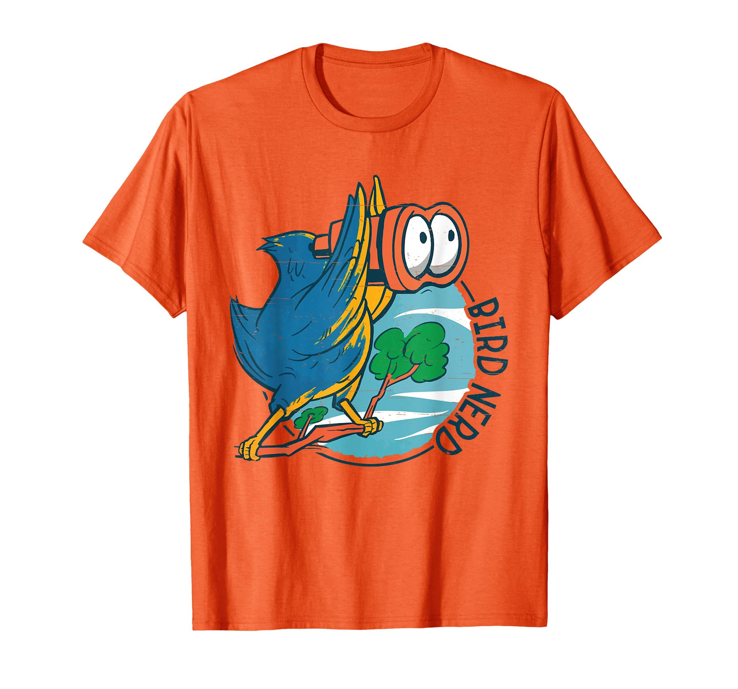 Bird Nerd Funny Bird Watching Birds Lover Ornithologist Fans T-Shirt
