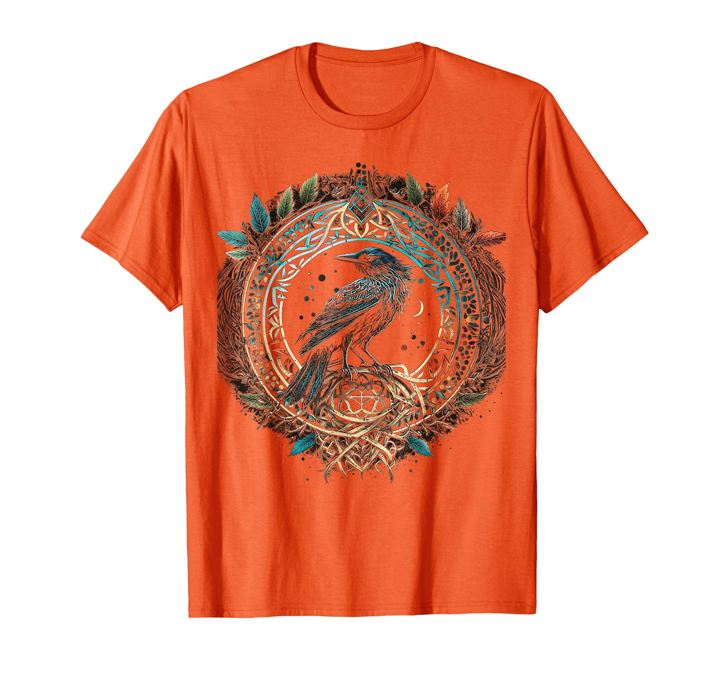 Odin's Bird Northman Valhalla Norse Mythology T-Shirt