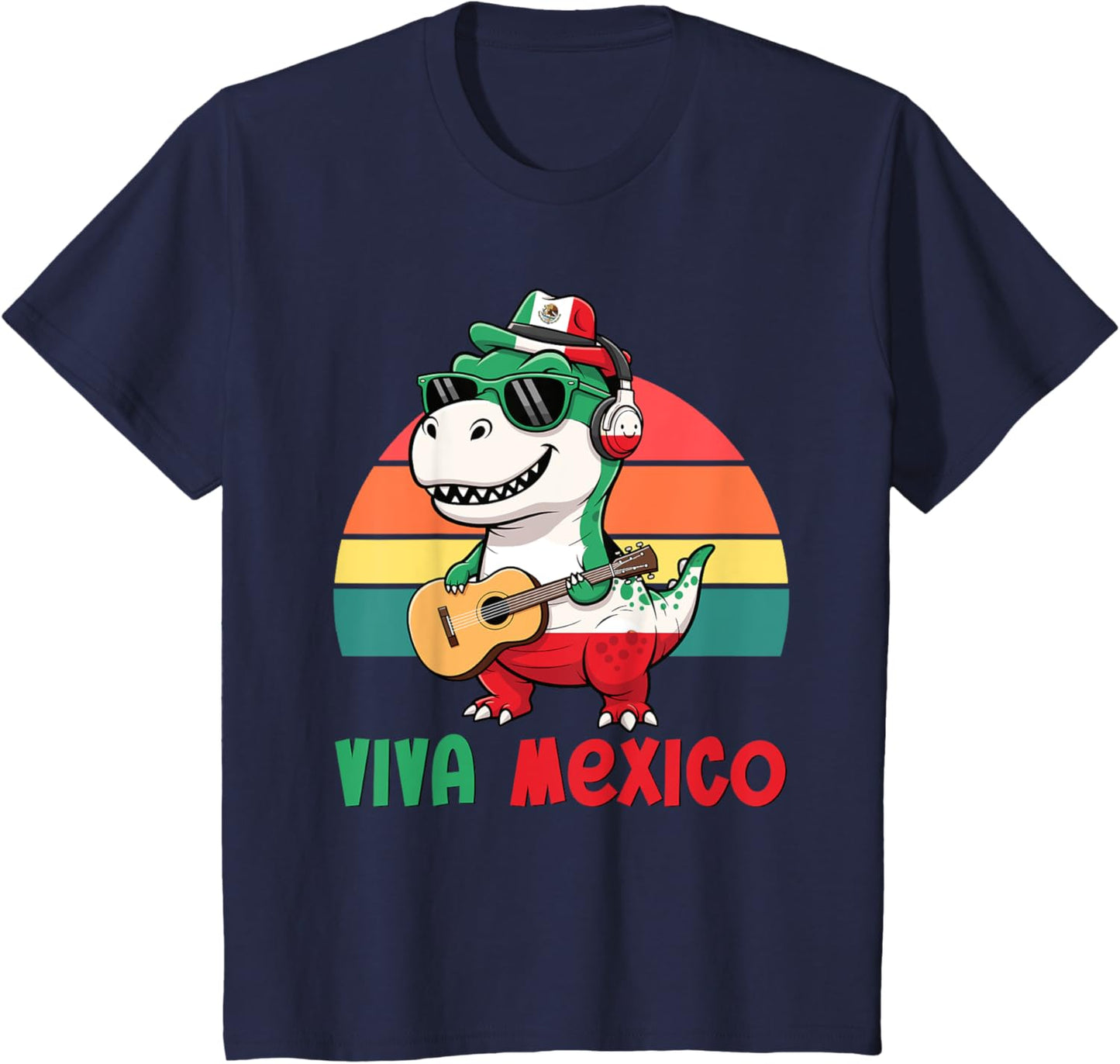 Kids Viva Mexico Shirt Kids Toddler Boys Funny Mexico Mexican T-Shirt