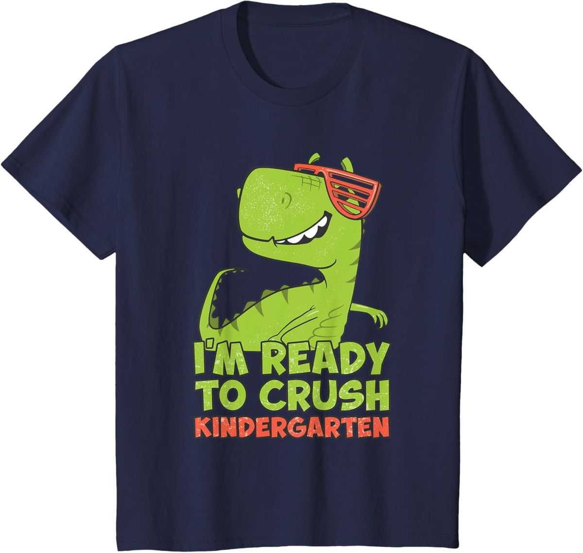 I'm Ready To Crush Kindergarten Shirt Dinosaur Boy Girl T-Shirt