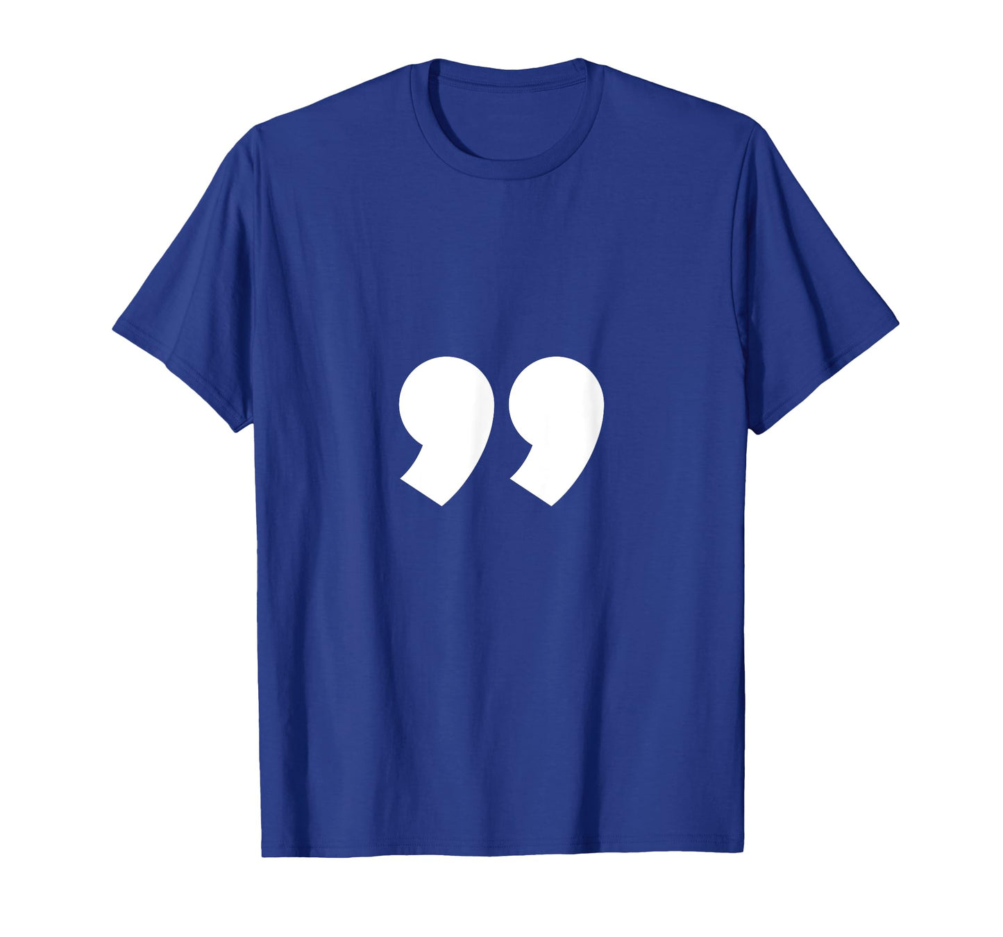 Alphabet Punctuation Quotation Mark T-Shirt T-Shirt