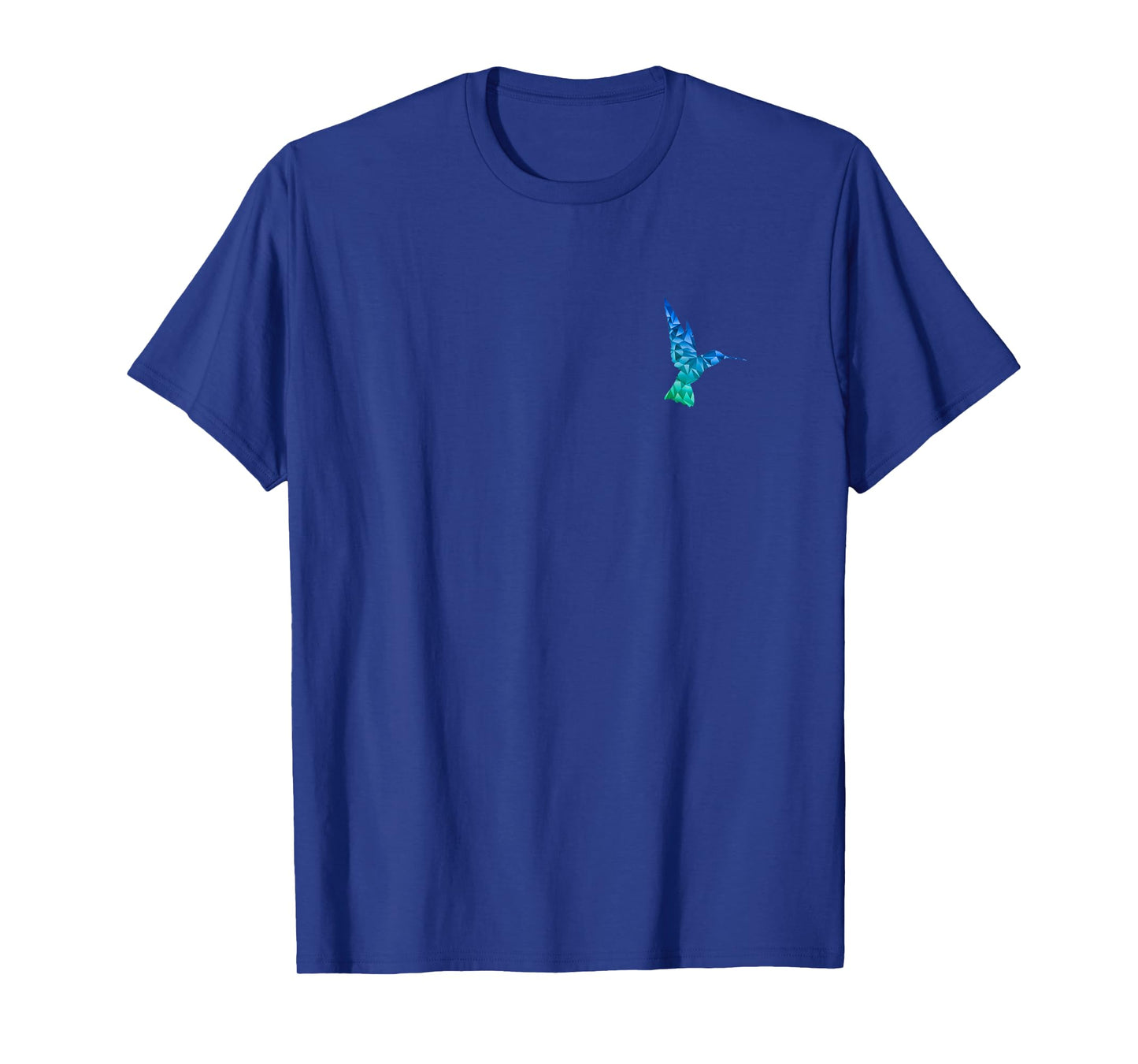 Hummingbird polygonal design symbol gift T-Shirt