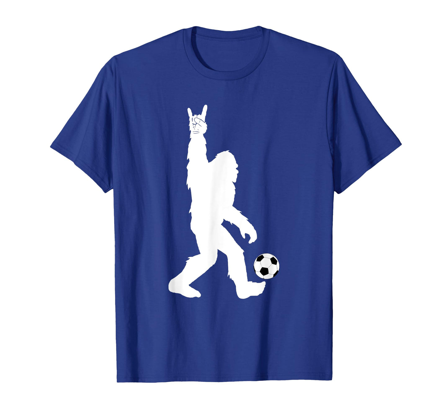 Funny Soccer Bigfoot Rock On for Sasquatch Soccer Players T-Shirt