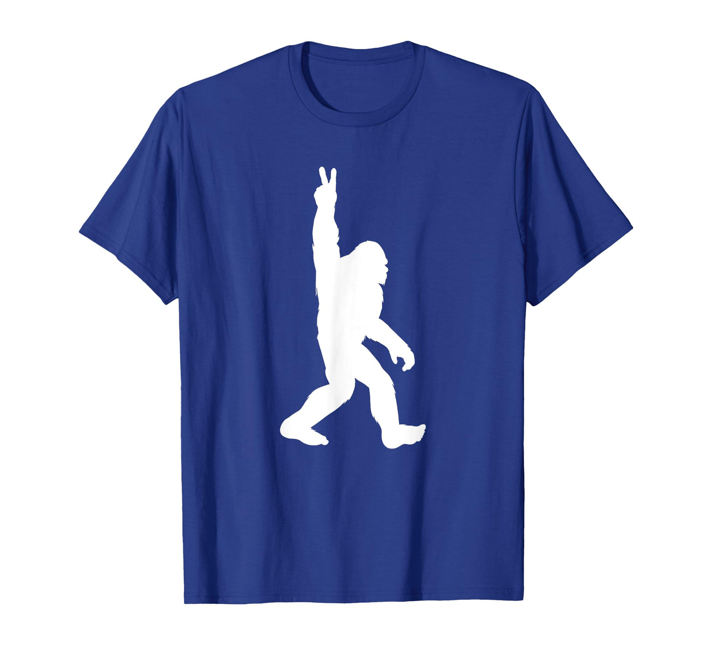 Bigfoot Victory Peace Sign T-Shirt