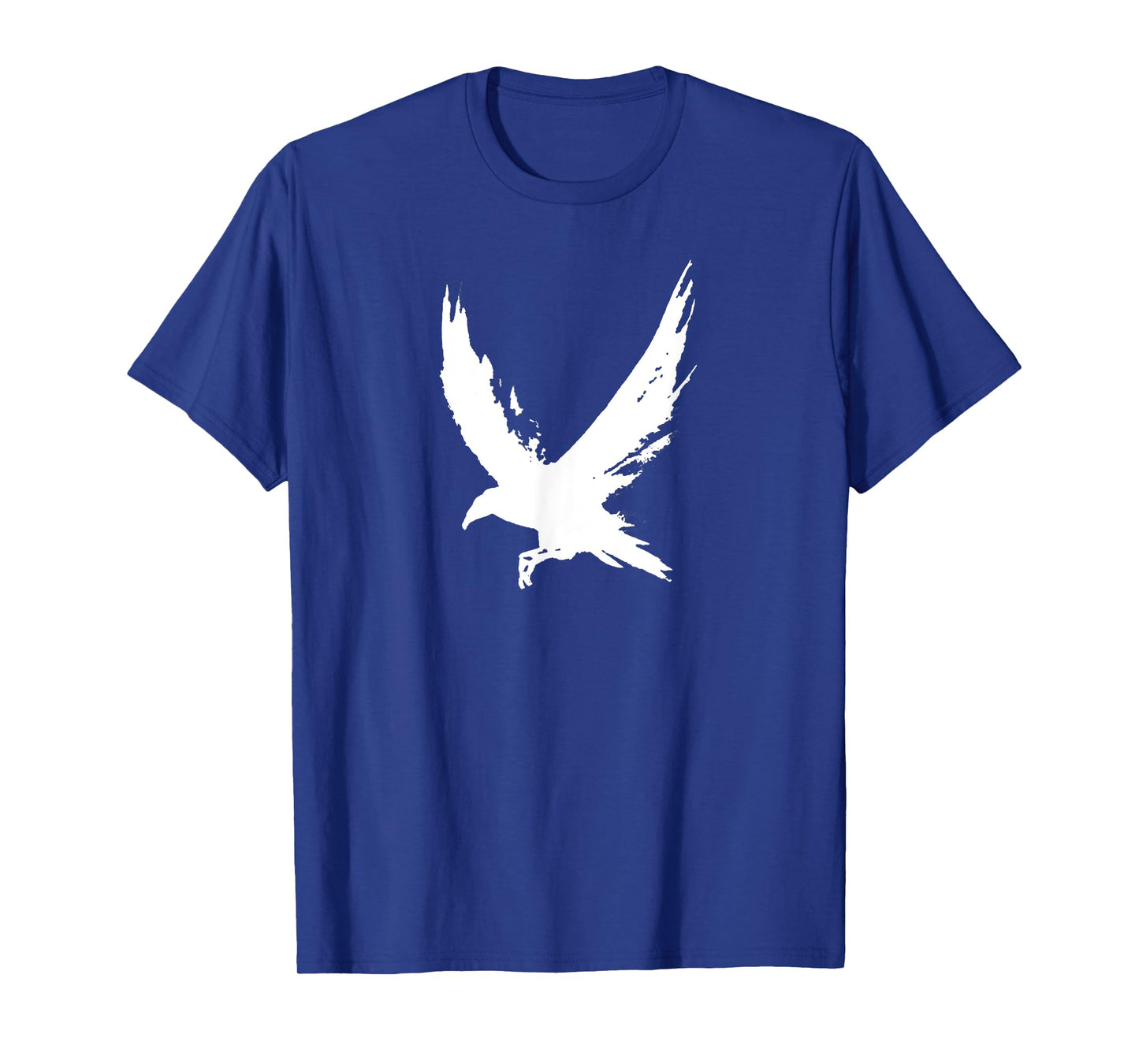 Crow Raven Shirt Distressed Flying Bird Crow Tee Shirt T-Shirt