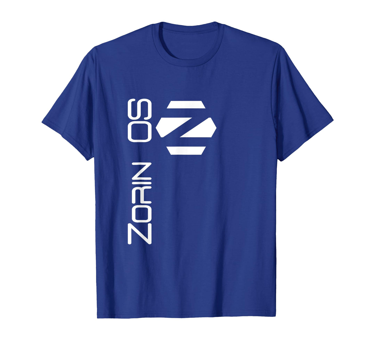 Linux Zorin OS tee White Tagline and Logo Open Source Os T-Shirt