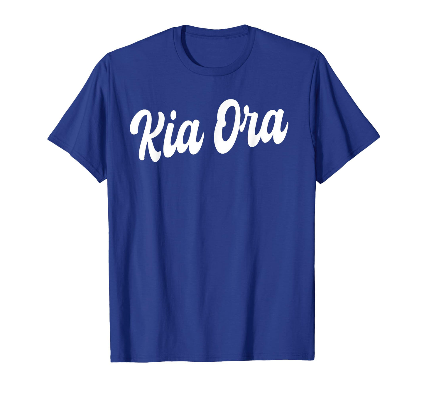 Kia Ora Maori Language Typeset Kiwi Land Aotearoa NZ T-Shirt