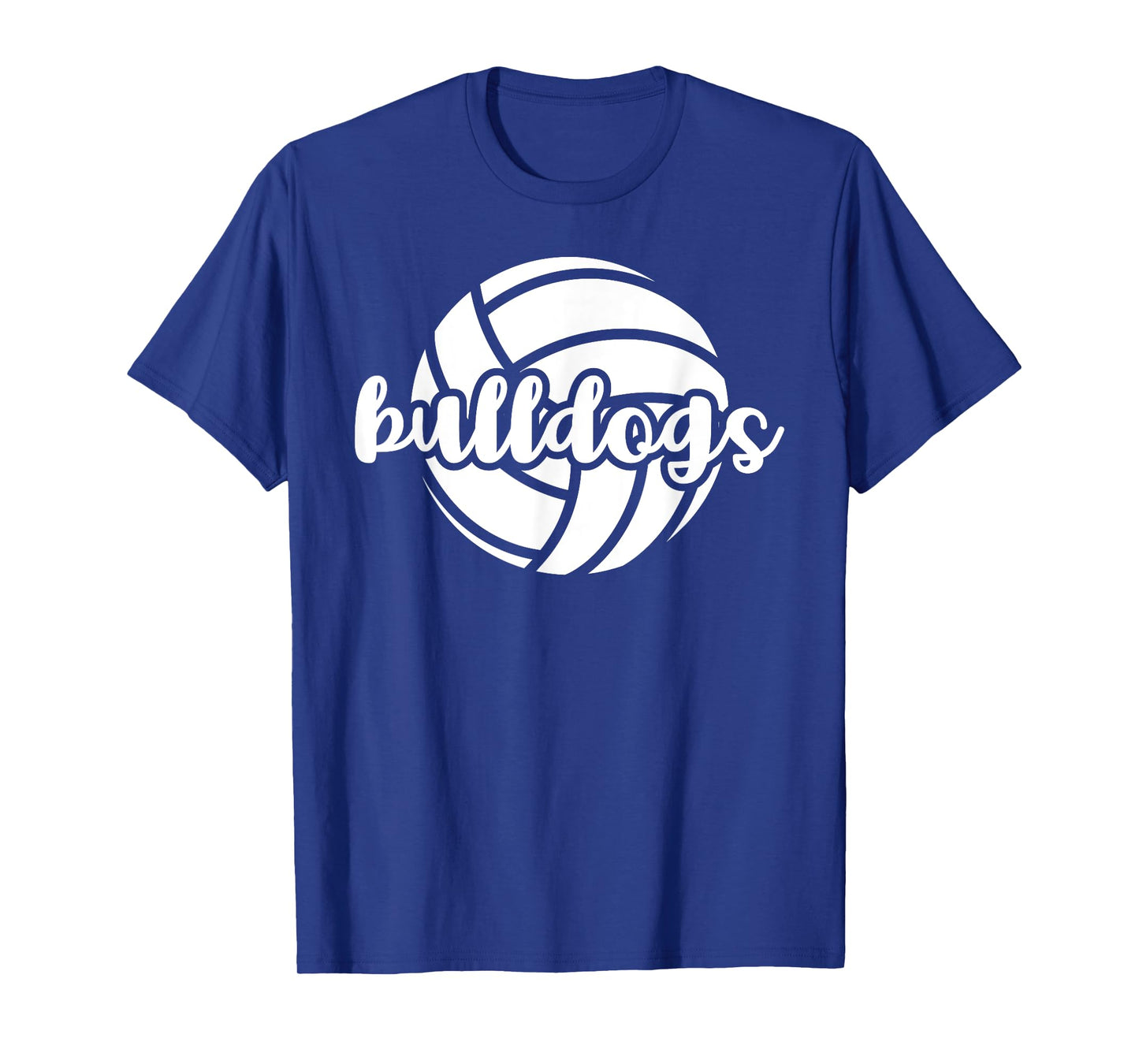 Bulldogs Volleyball Team Mascot School Spirit Game Night T-Shirt