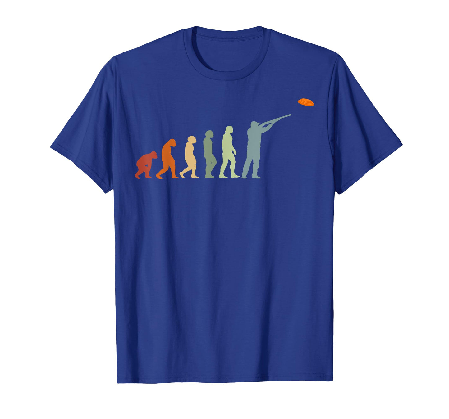 Evolution Clay Skeet pigeon shooting clay target Bird hunter T-Shirt