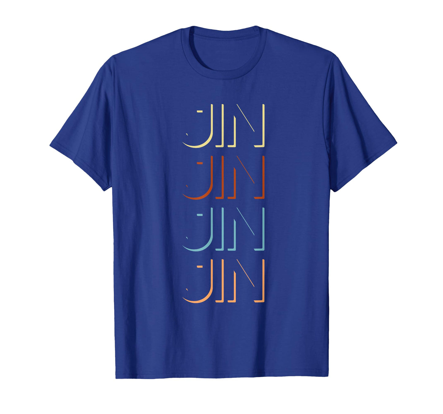 Jin First Name Tshirt My Personalized Tee Named T-Shirt