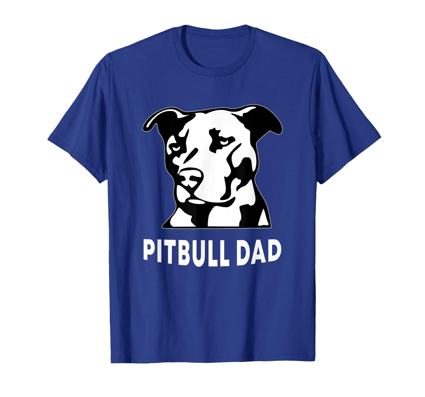 Mens Proud Pitbull Dad Men's Pit Bull Dog Shirt T-Shirt