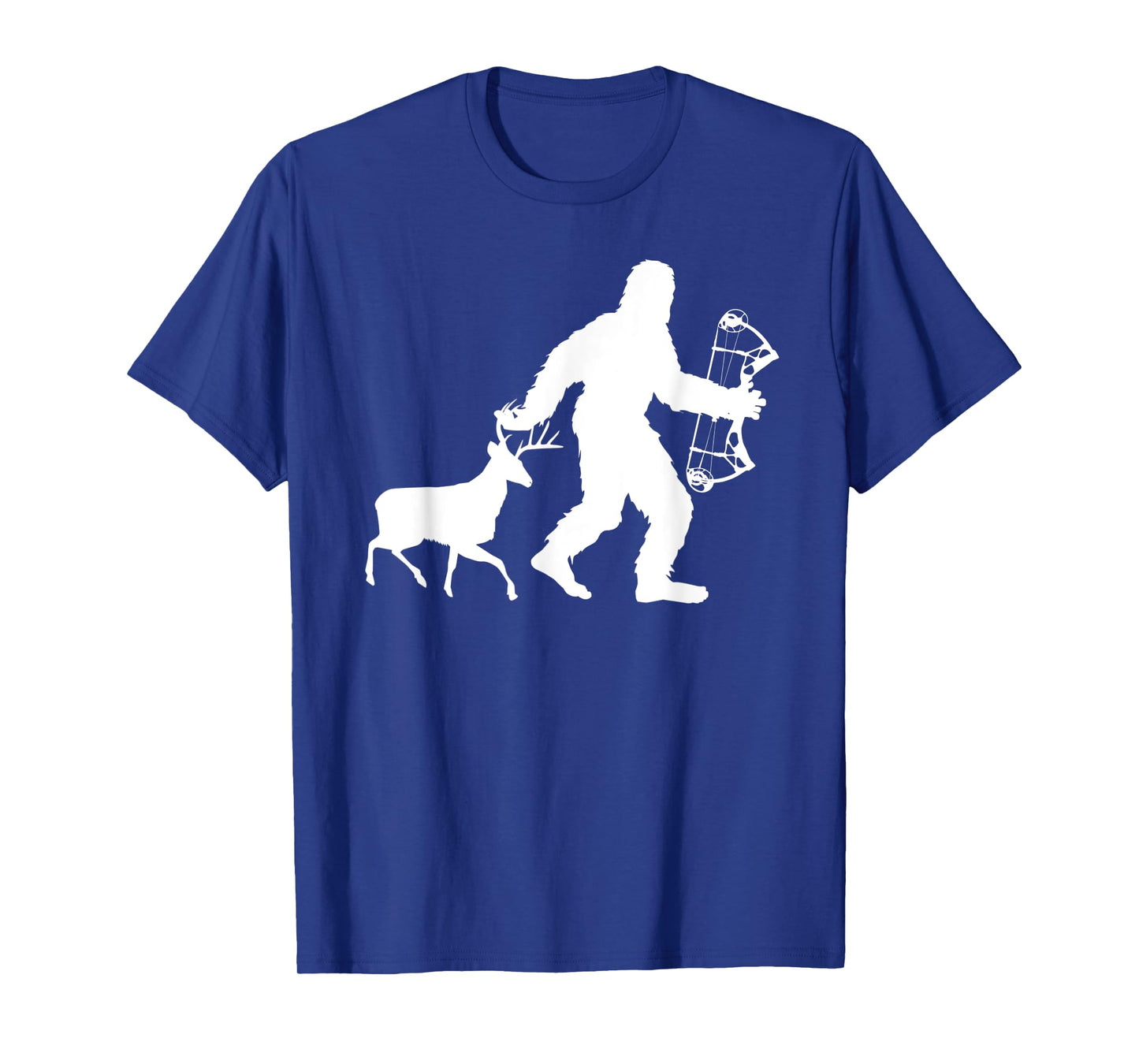 Deer Bow Hunting Bigfoot Deer Hunter Crossbow Sasquatch Cool T-Shirt