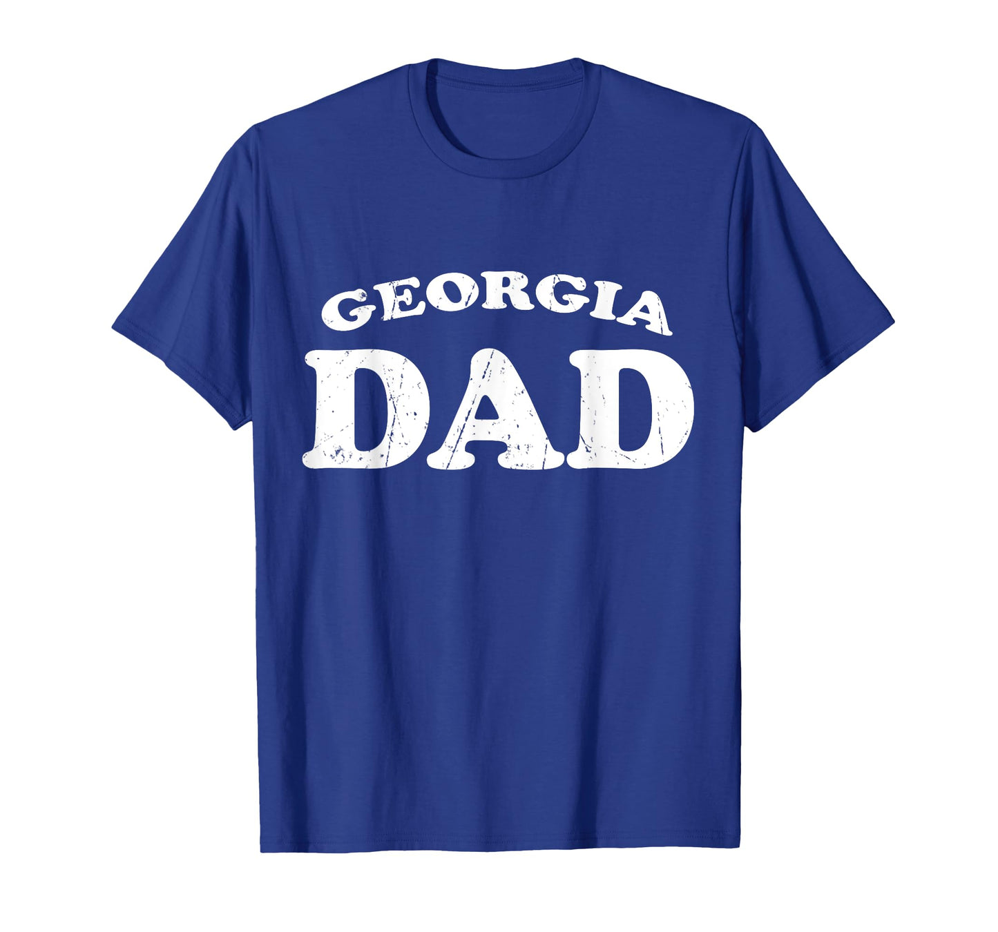 Georgia Dad Cute Retro Vintage Style Distressed T Shirt T-Shirt