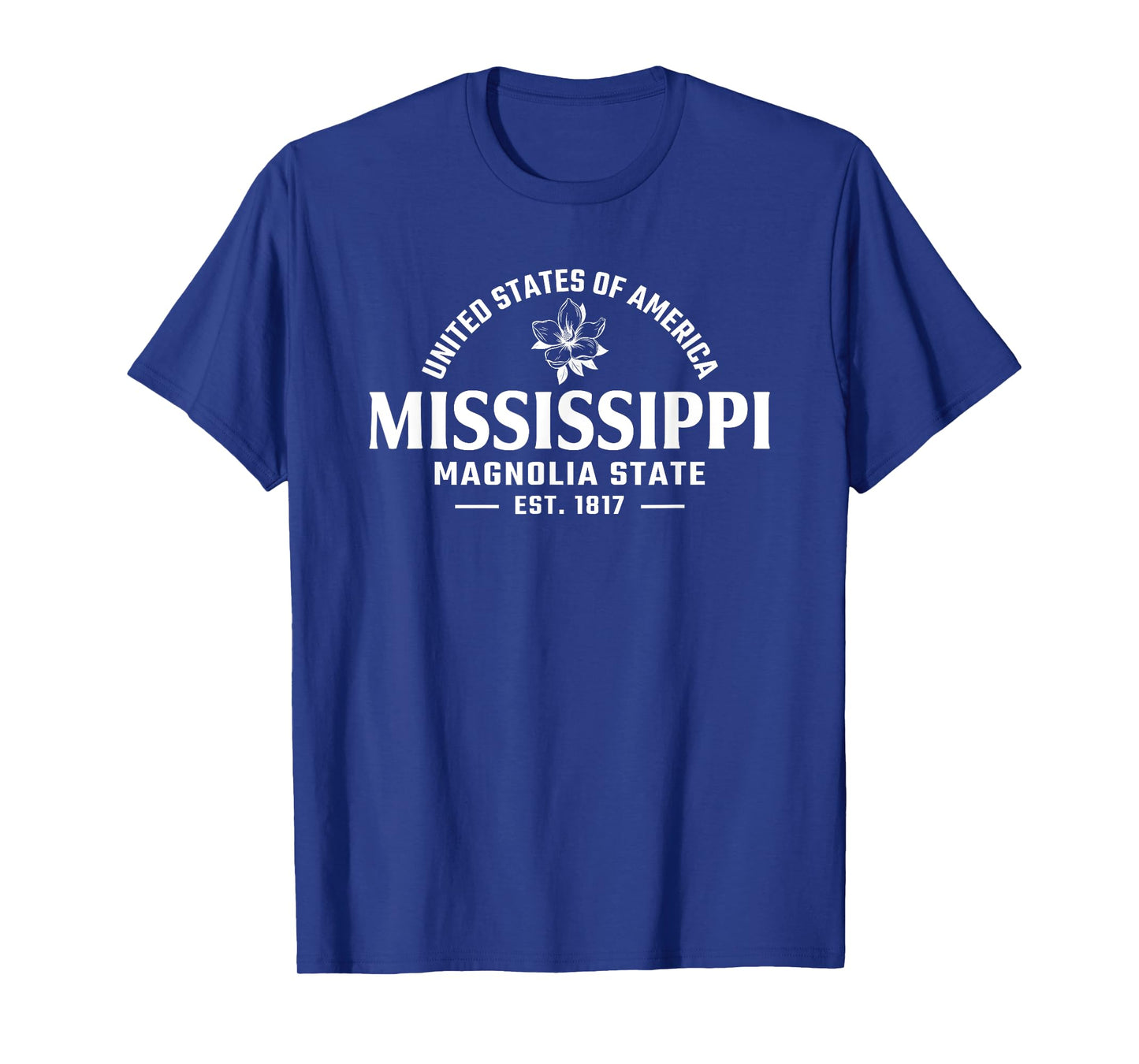 Mississippi - The Magnolia State - Throwback Design Classic T-Shirt