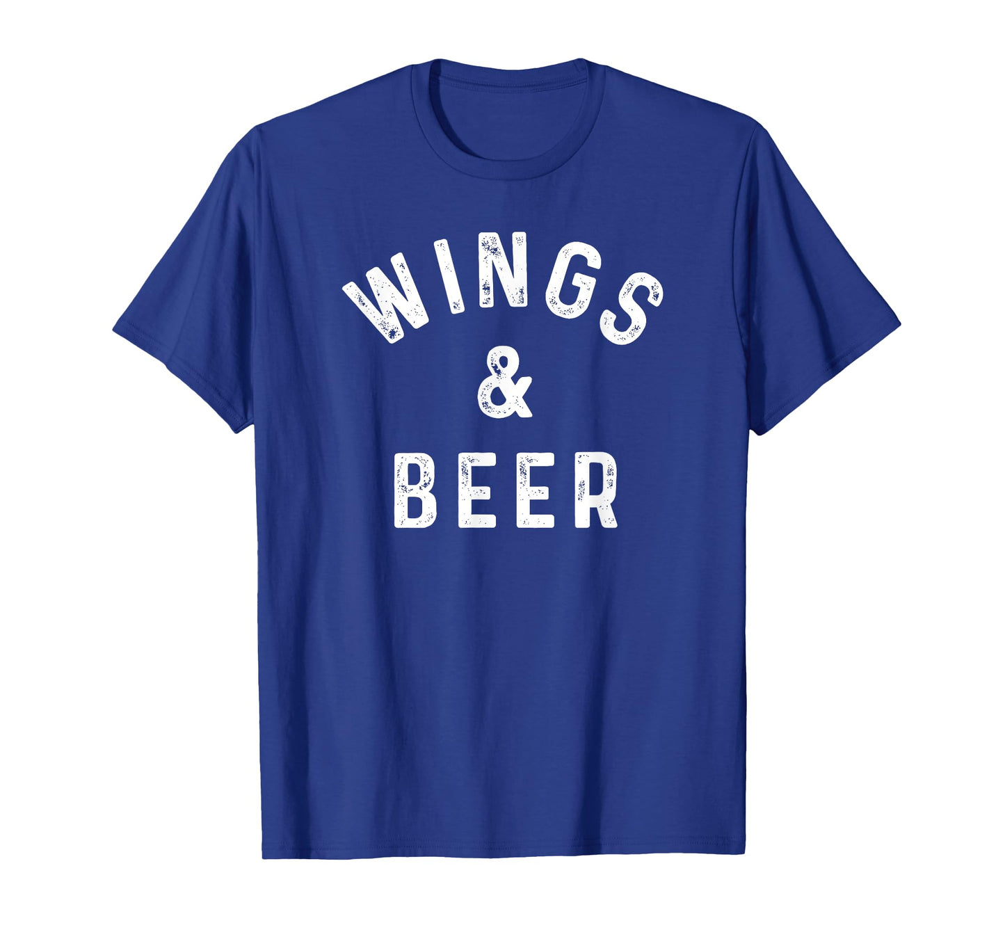 Wings & Beer Funny Buffalo Chicken and Beer Drinker T-Shirt
