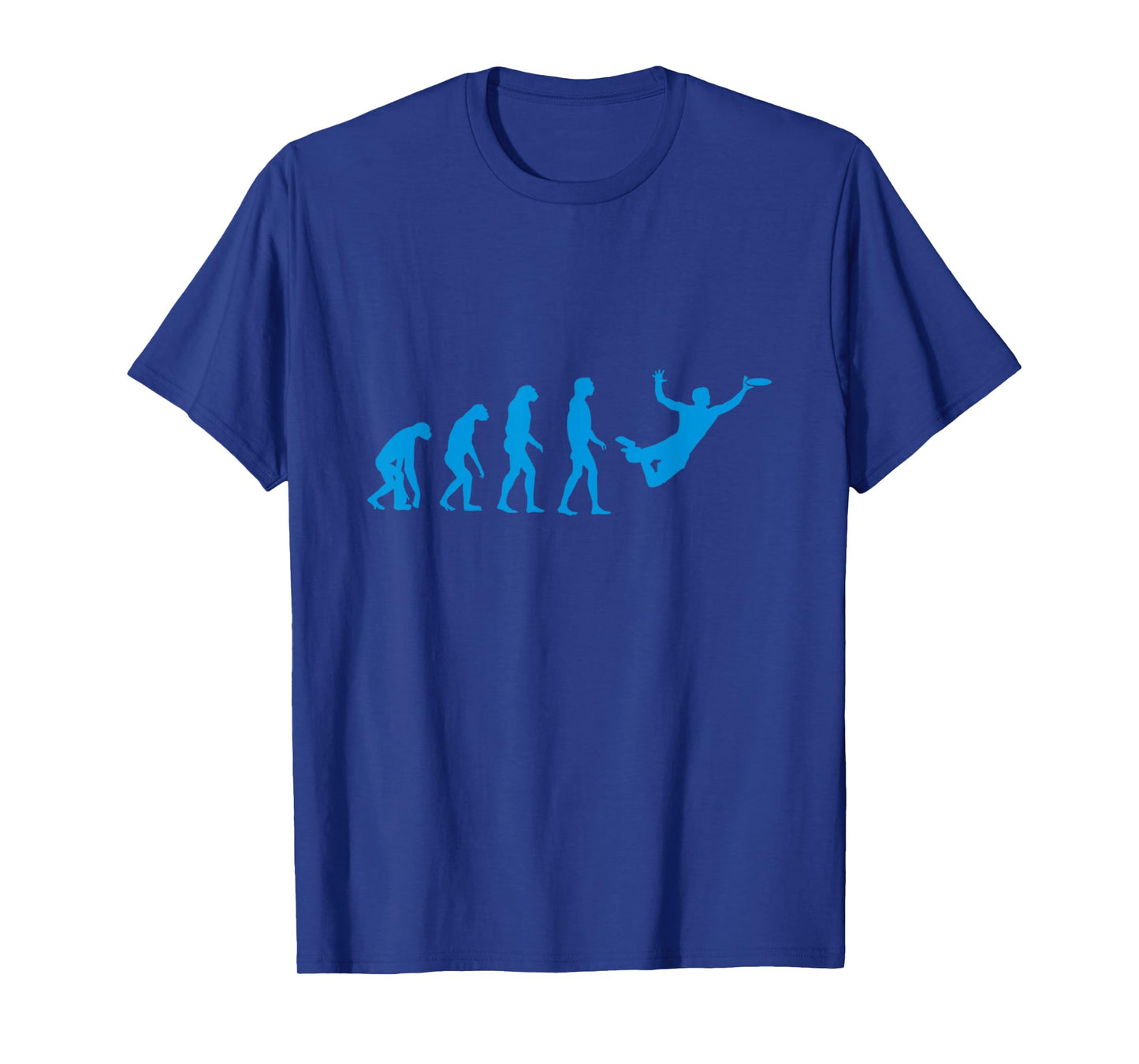 Evolution Of Man Ultimate Frisbee Shirt T-Shirt
