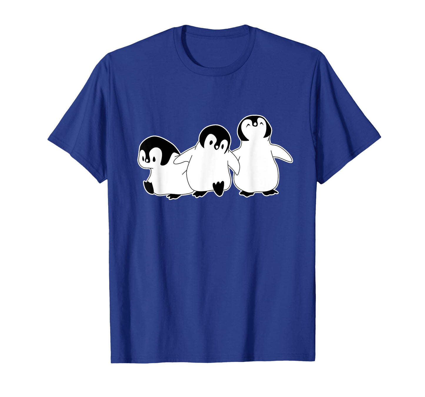 Cute Penguins Cheerful Animal World Birds Penguin Children T-Shirt