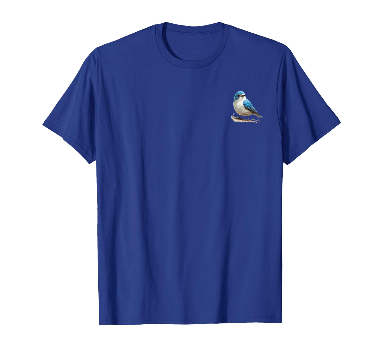 Bluebird in pocket - Watercolor Bluebird T-Shirt