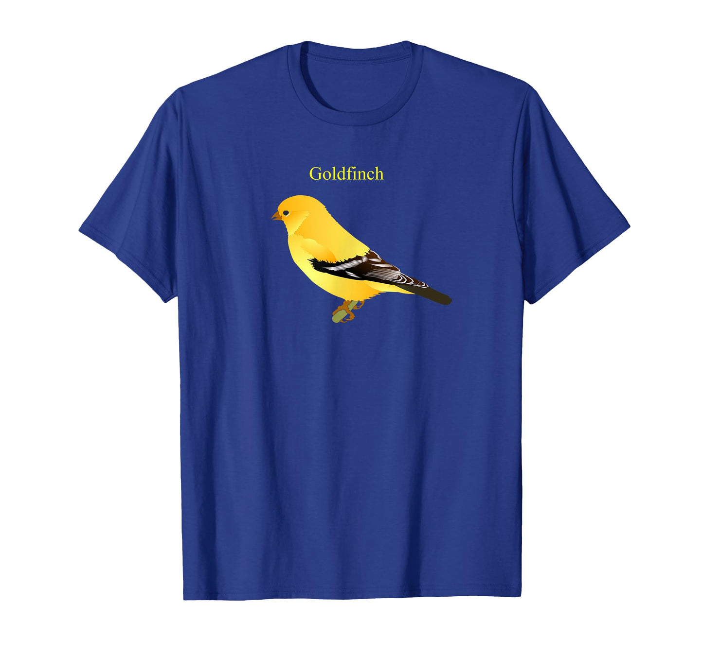 Yellow Finch Songbird Art T-Shirt