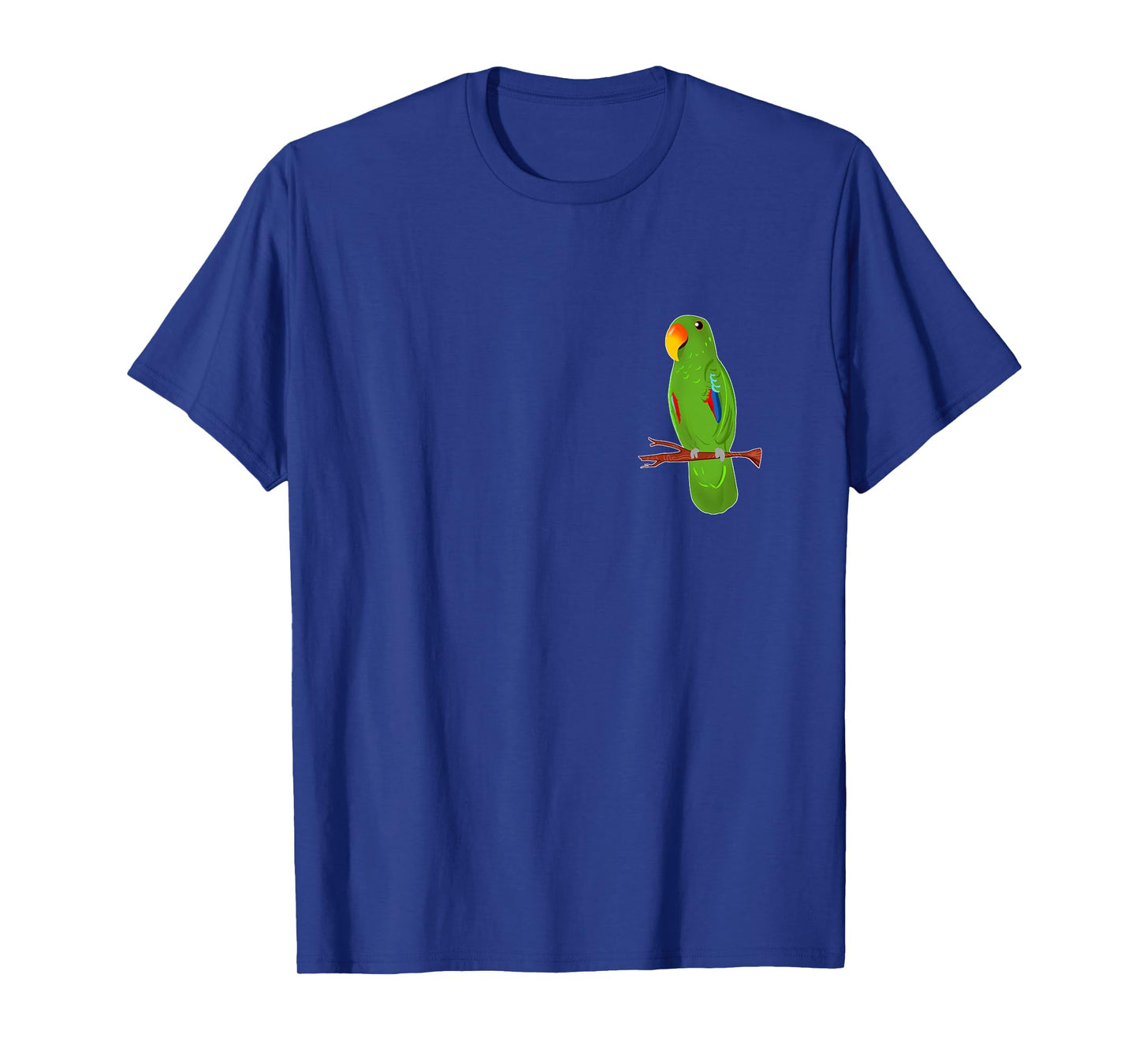 Green Eclectus Parrot Cute Drawing T-Shirt