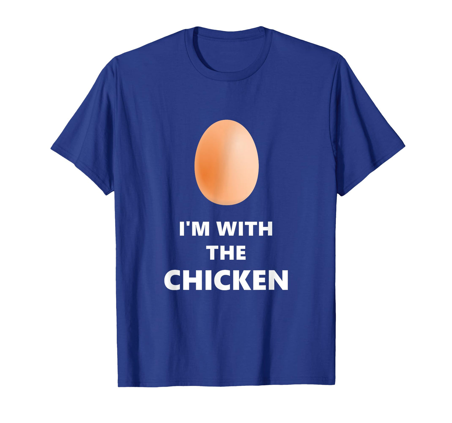 Fun I'm With The Chicken Egg Halloween Costume T-Shirt