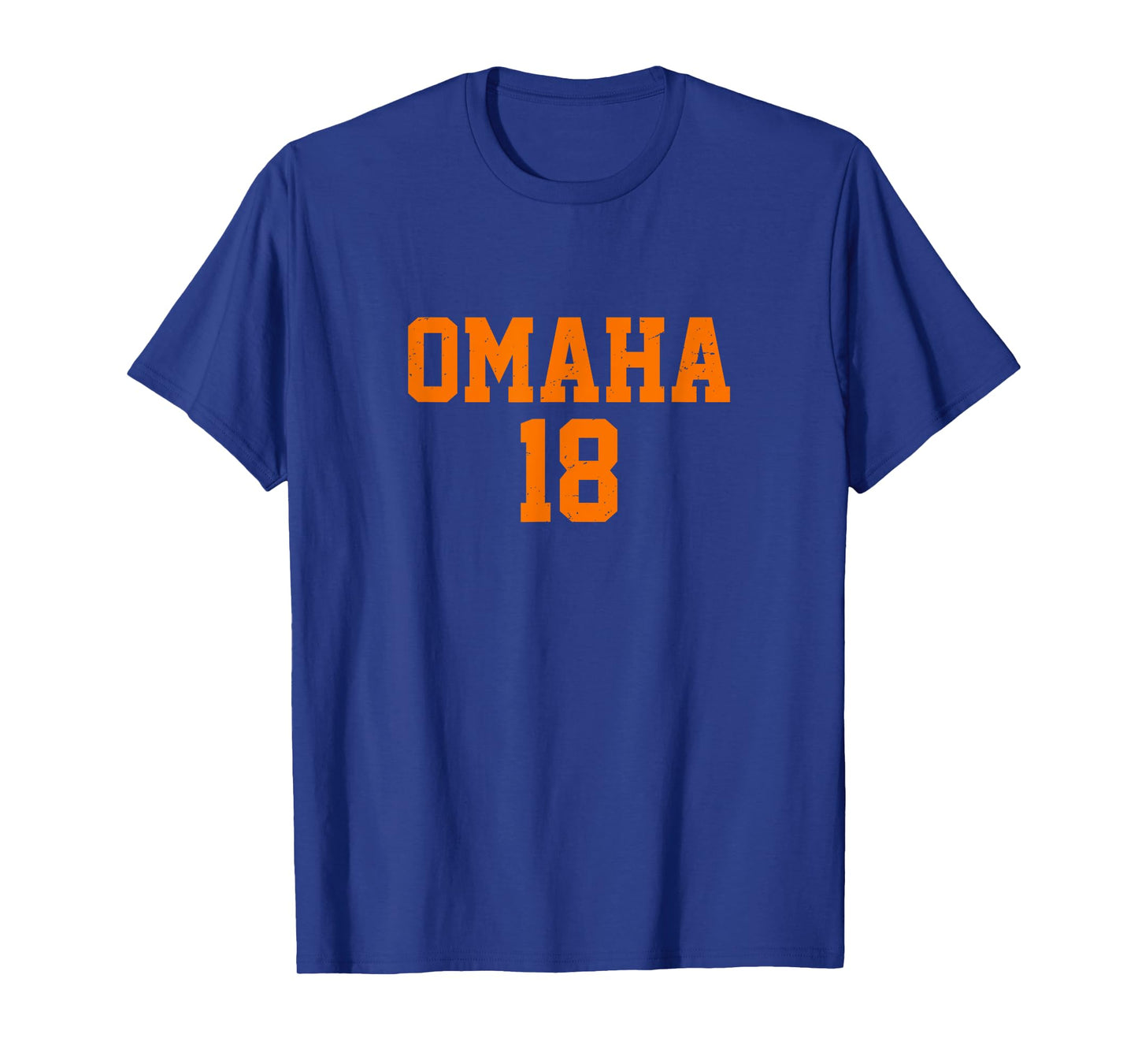 Omaha 18 Football Call Sign Graphic Quarterback T Shirt T-Shirt