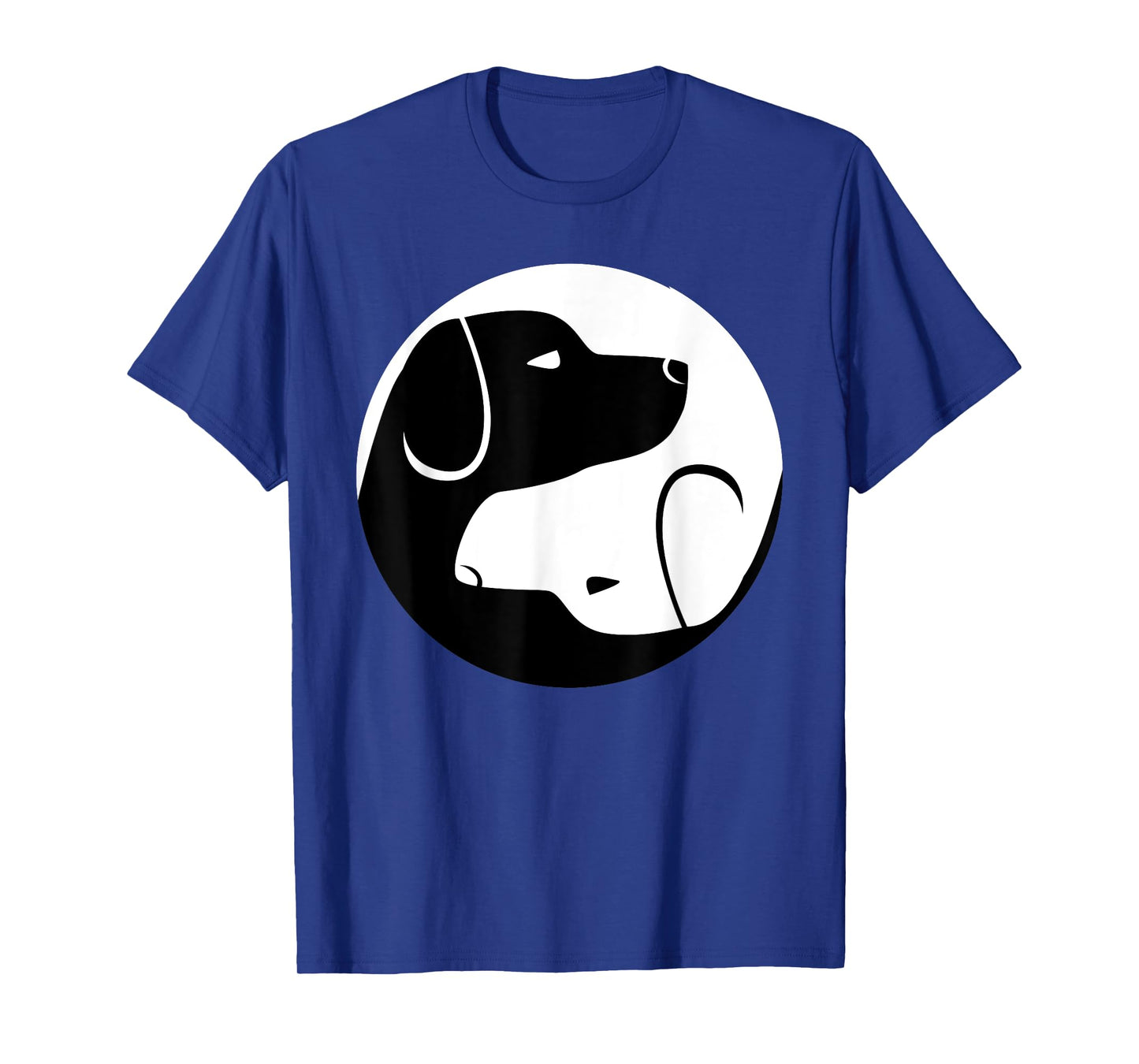 Cute Sweet Black and White Labrador Yin Yang Shirt Gift T-Shirt