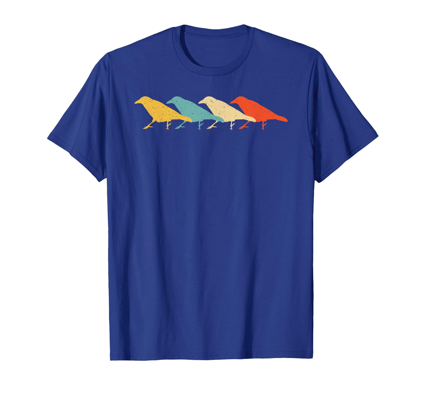 Crow Vintage Retro Raven Bird Lover 60s 70s Gift T-Shirt