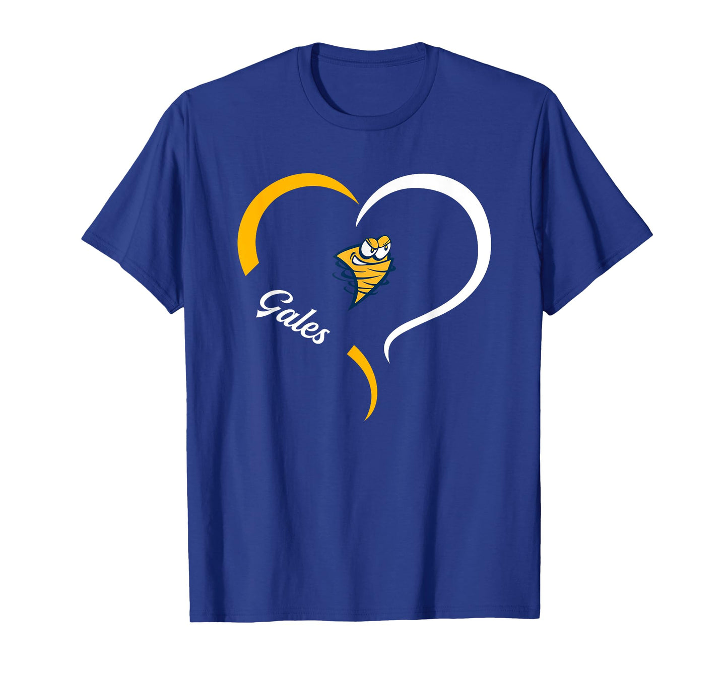 Lancaster Gales Logo Half Heart Slogan HS T-Shirt
