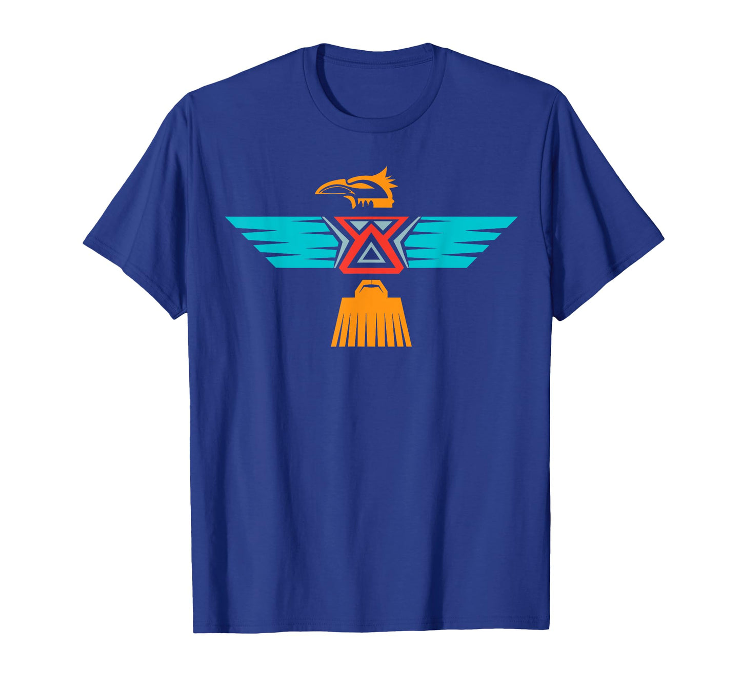 InGENIUS Native American Indian Day Shirts & Gifts Thunderbird Tribal Art Aztec T-Shirt - Unisex-Adults, Black, Small