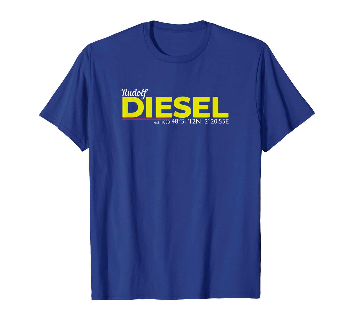 Rudolf Diesel 1858 I Diesel Tuning Diesel Engine I Diesel Tank T-Shirt