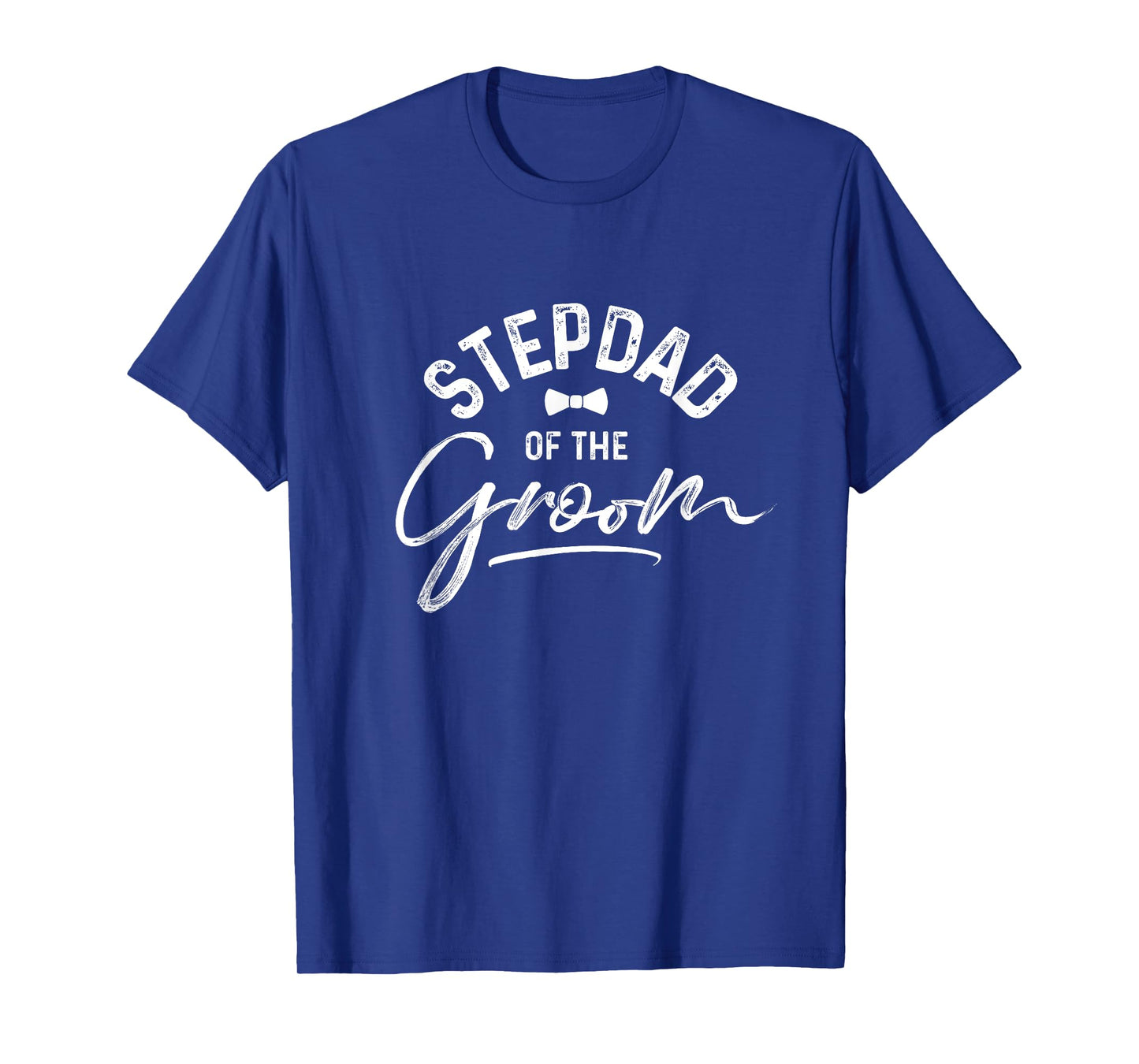 Stepdad Of The Groom Calligraphy T-shirt for Wedding Party T-Shirt