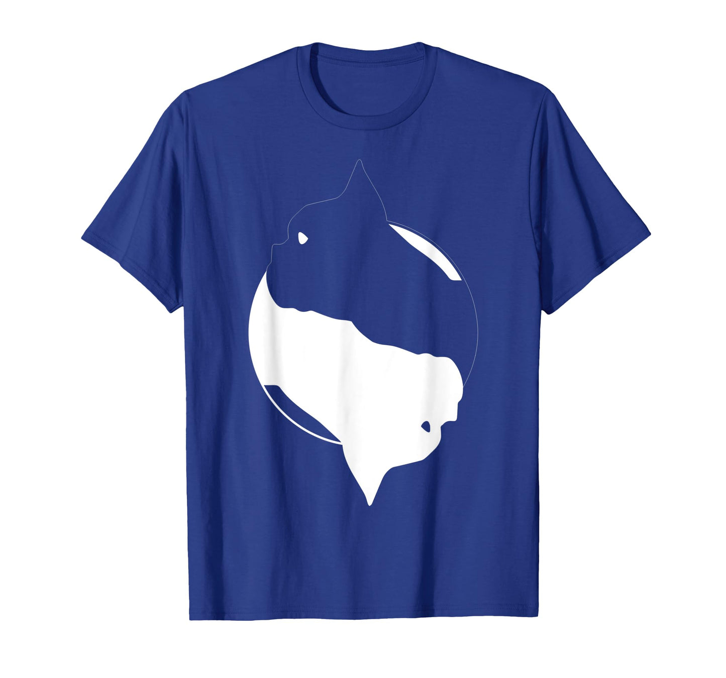 Yin Yang French Bulldog Funny Frenchie Symbol Meditation T-Shirt