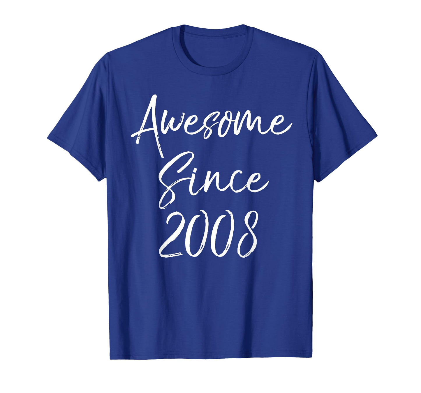 Awesome Since 2008 Shirt for Youth 10th Birthday Gift Girls T-Shirt