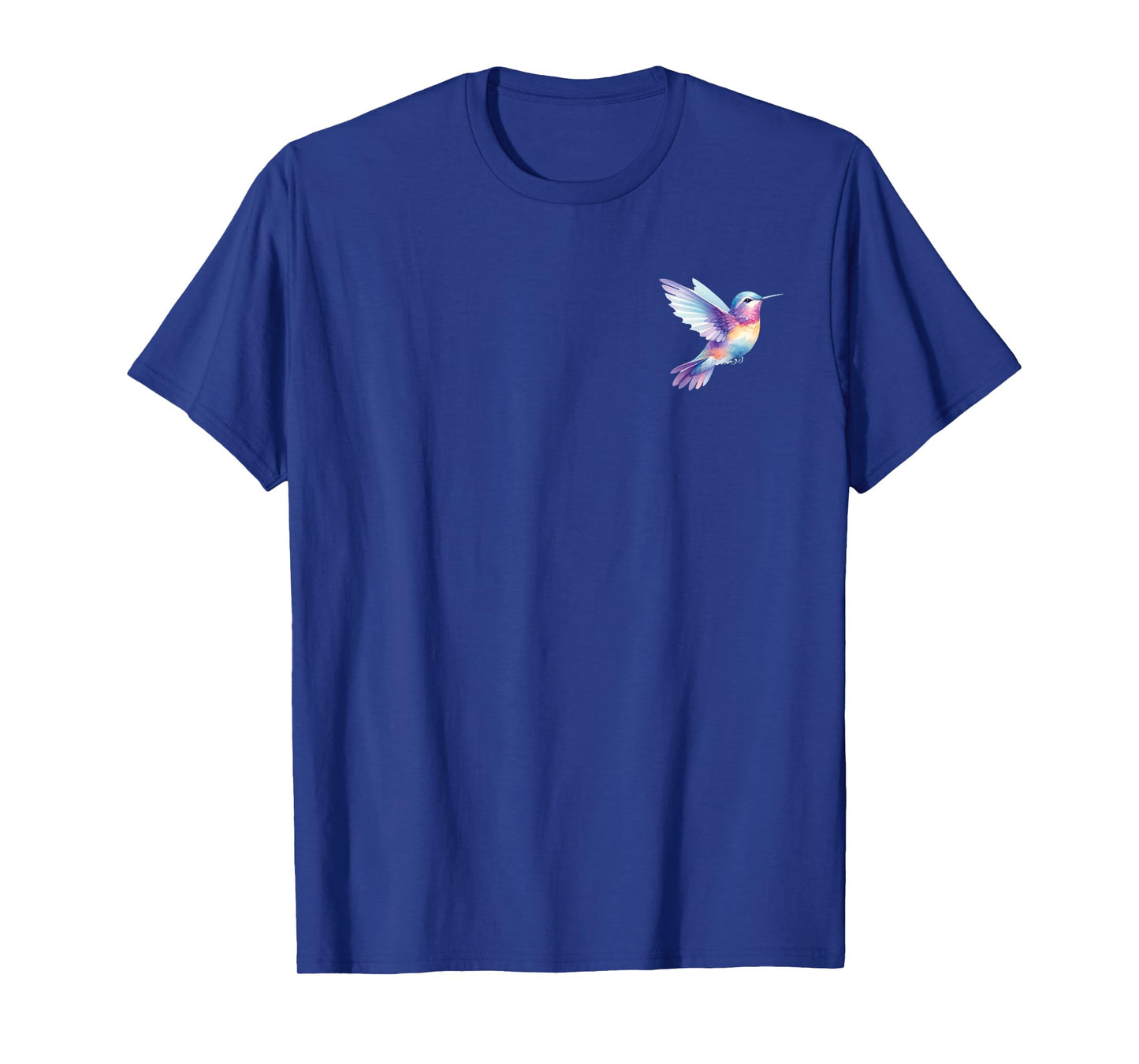 Hummingbird in pocket - Watercolor hummingbird T-Shirt