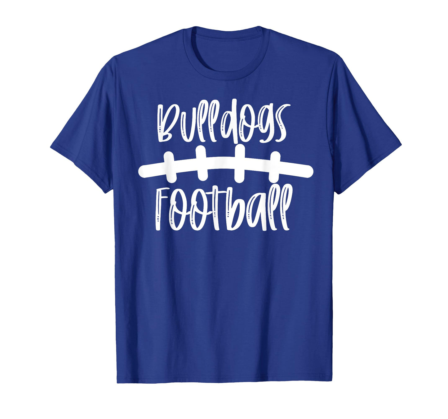 Bulldogs Football School Spirit Team Mascot Game Night T-Shirt