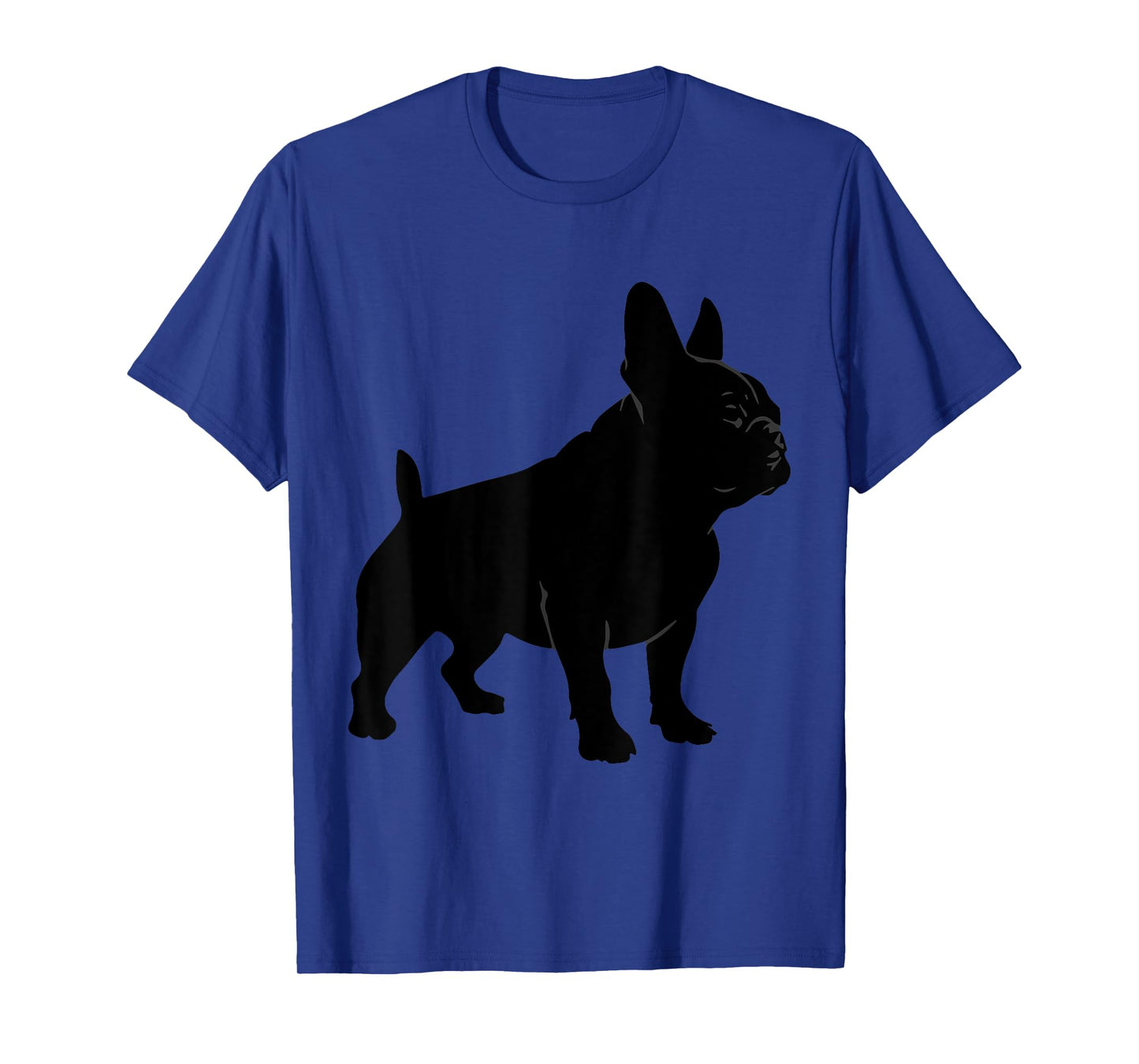 French Bulldog Silhouette, Dog Pet T-Shirt for Men Women Kids