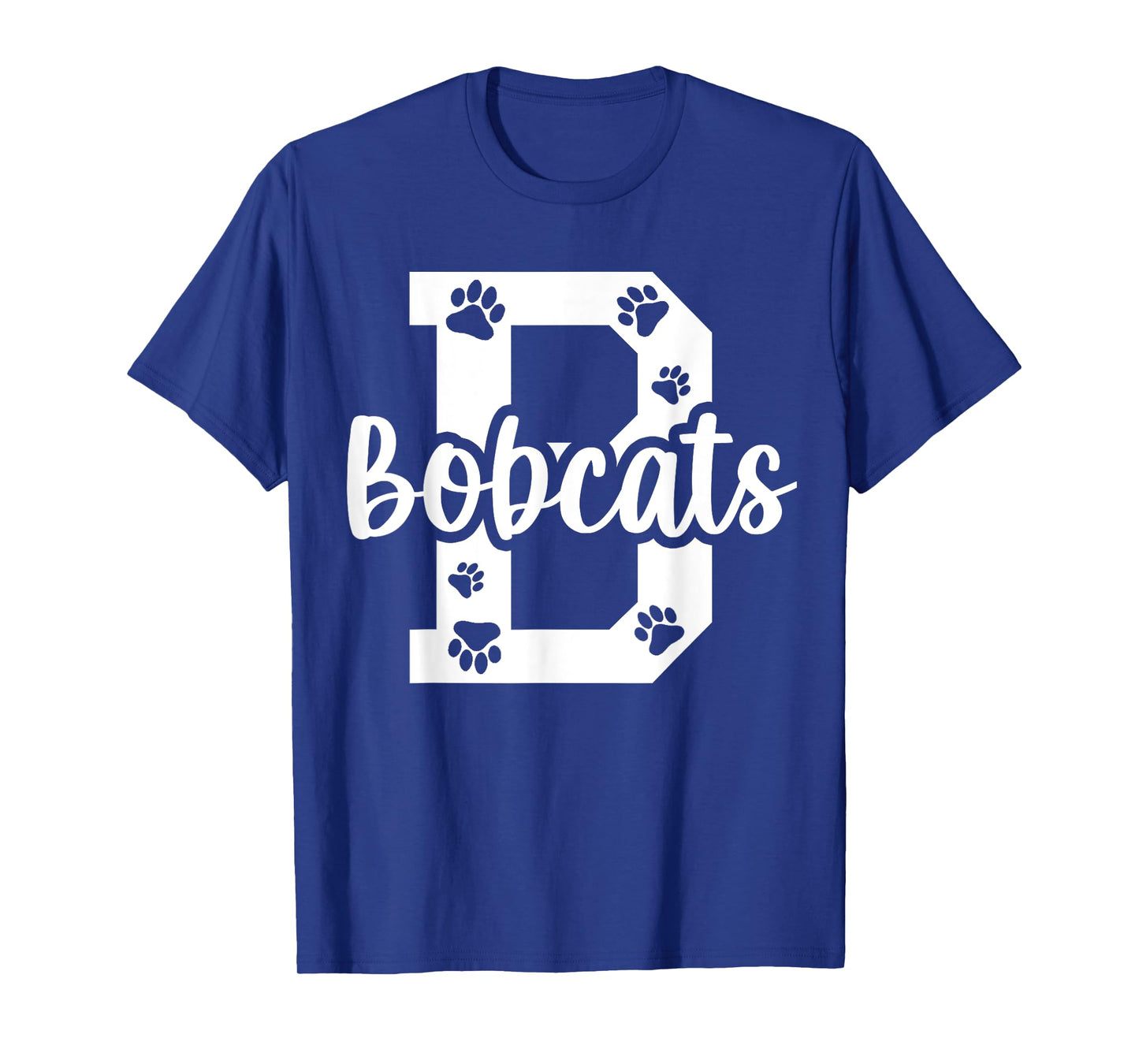 School Spirit Mascot Bobcats Back to School Teacher Student Men Women T-Shirt