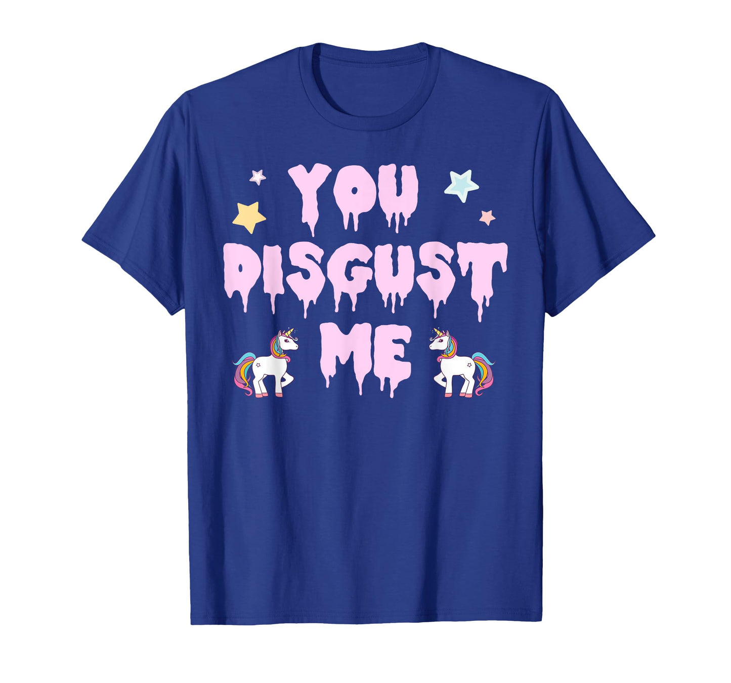 You Disgust Me Kawaii Pastel Goth Unicorn T-Shirt