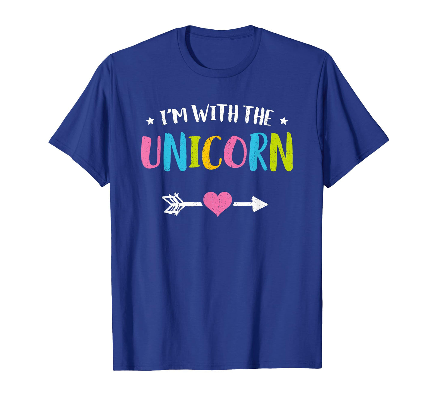 I'm With The Unicorn Cute Funny Couple Halloween Costume T-Shirt