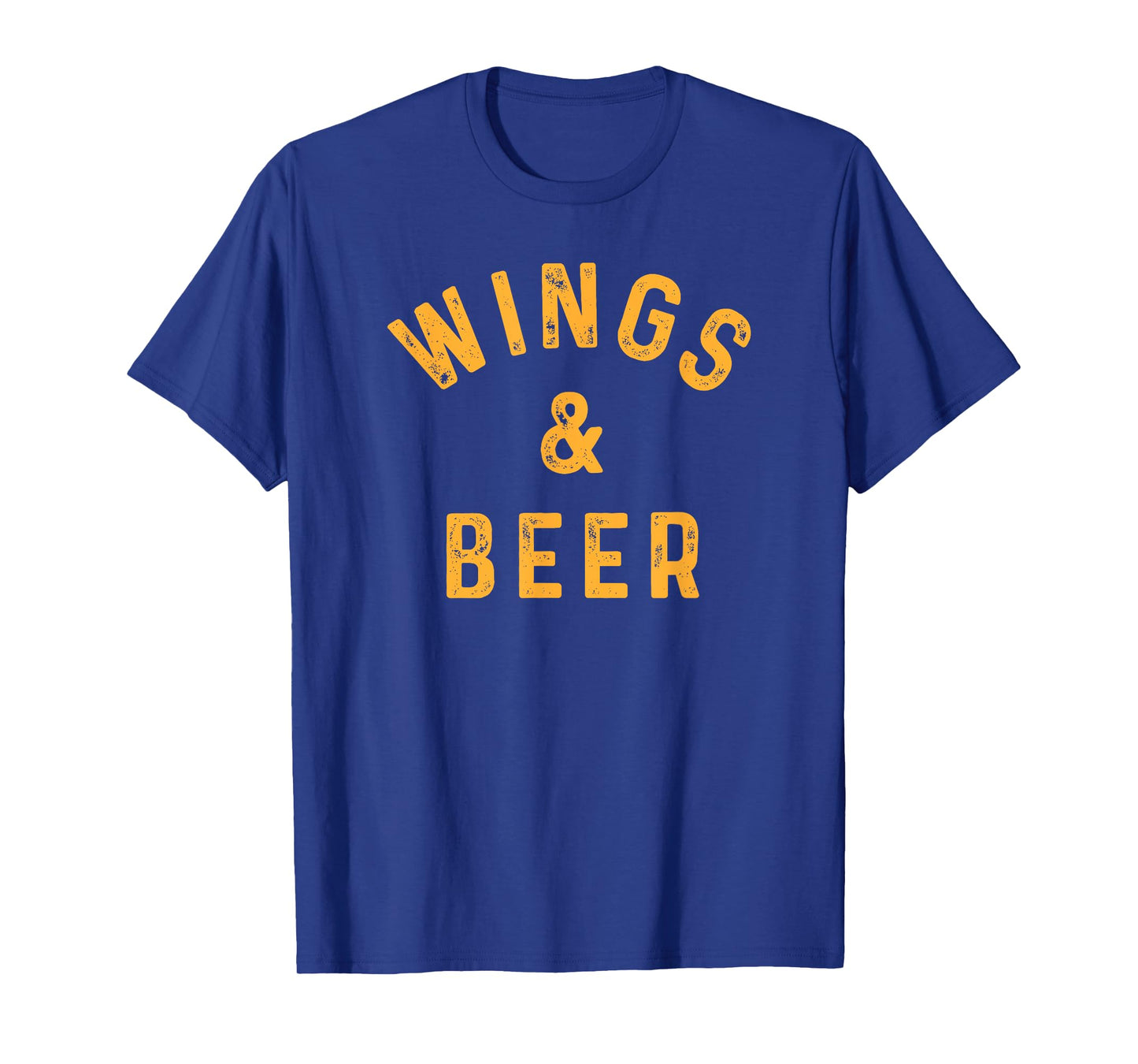 Wings & Beer Funny Buffalo Chicken Lover Beer Drinker T-Shirt