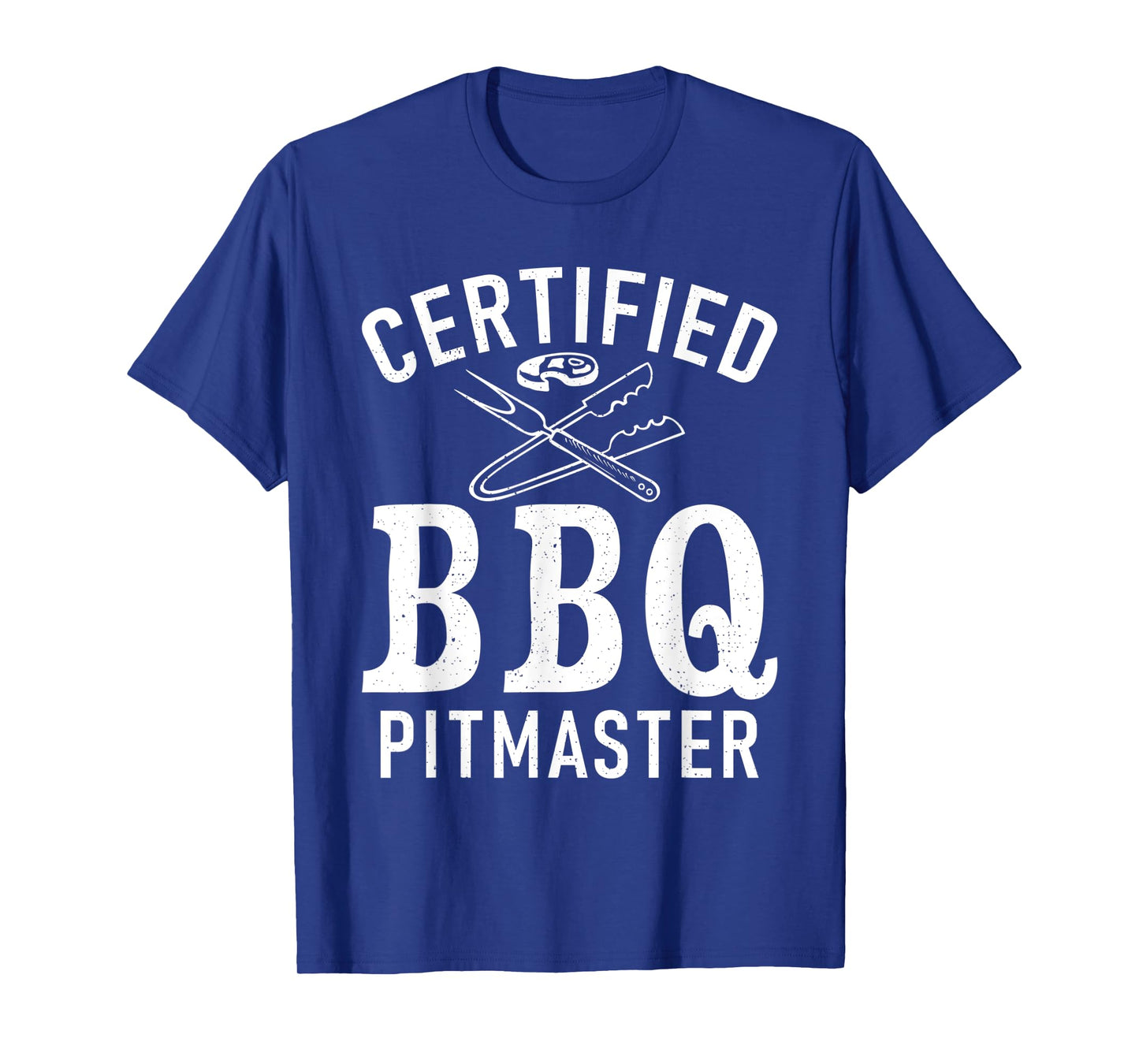 Grill Barbecue Grilling Certified BBQ Pitmaster T-Shirt