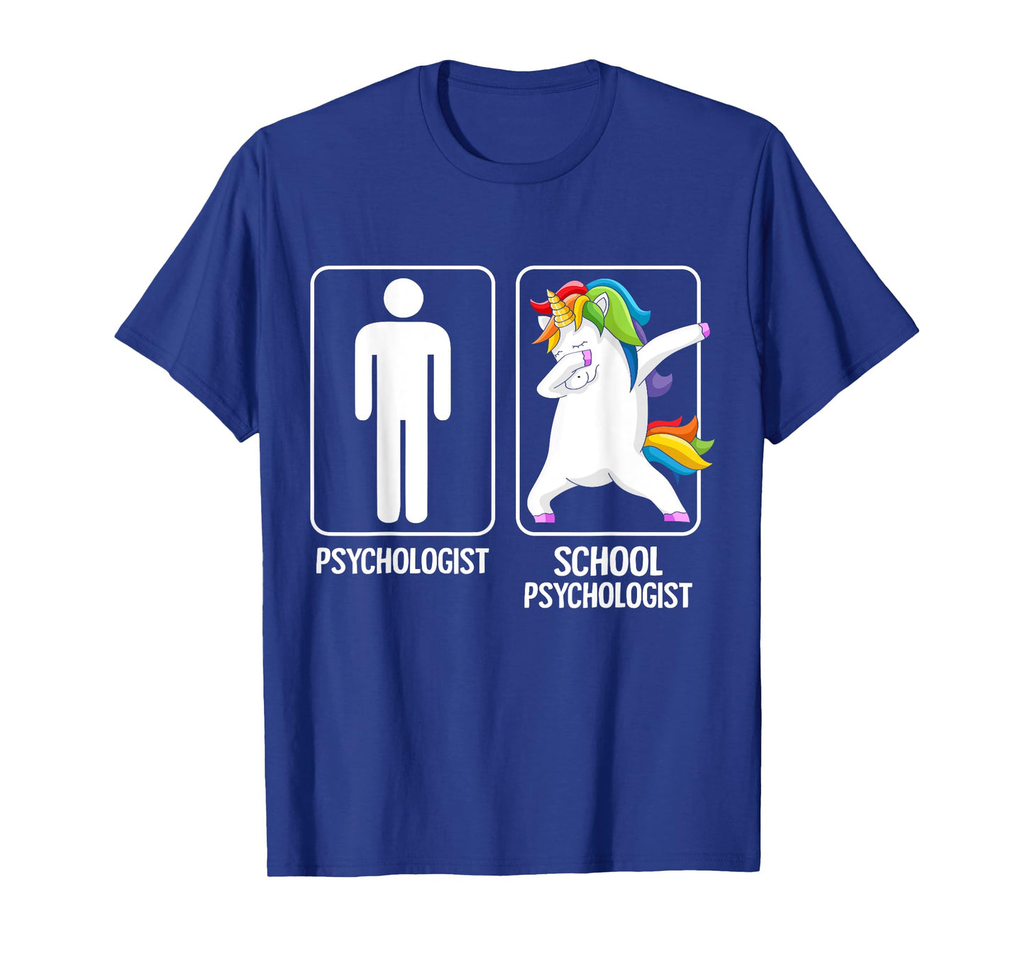 Unicorn Psychologist School Psychology Back To School T-Shirt