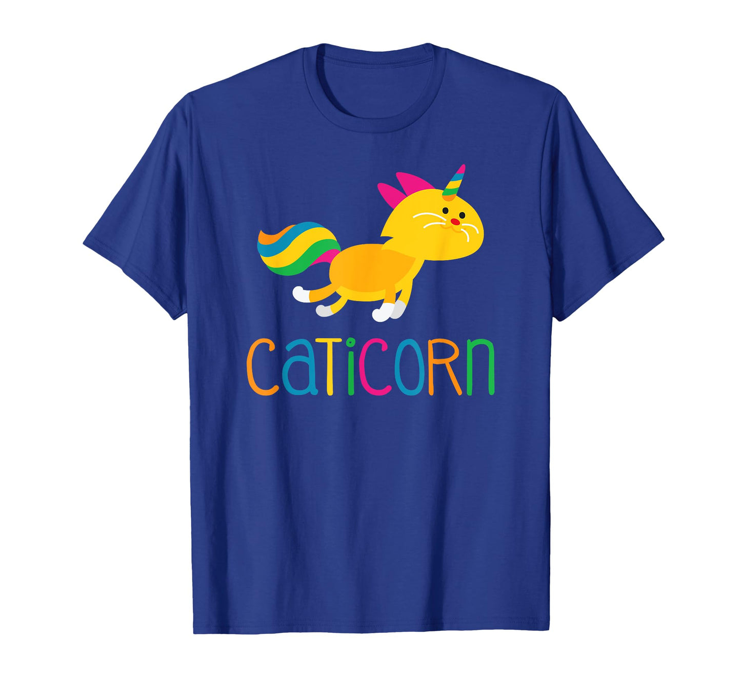 Caticorn Rainbow T shirt Meowgical Cat Unicorn Kittycorn Tee T-Shirt for Men Women Girls Kids