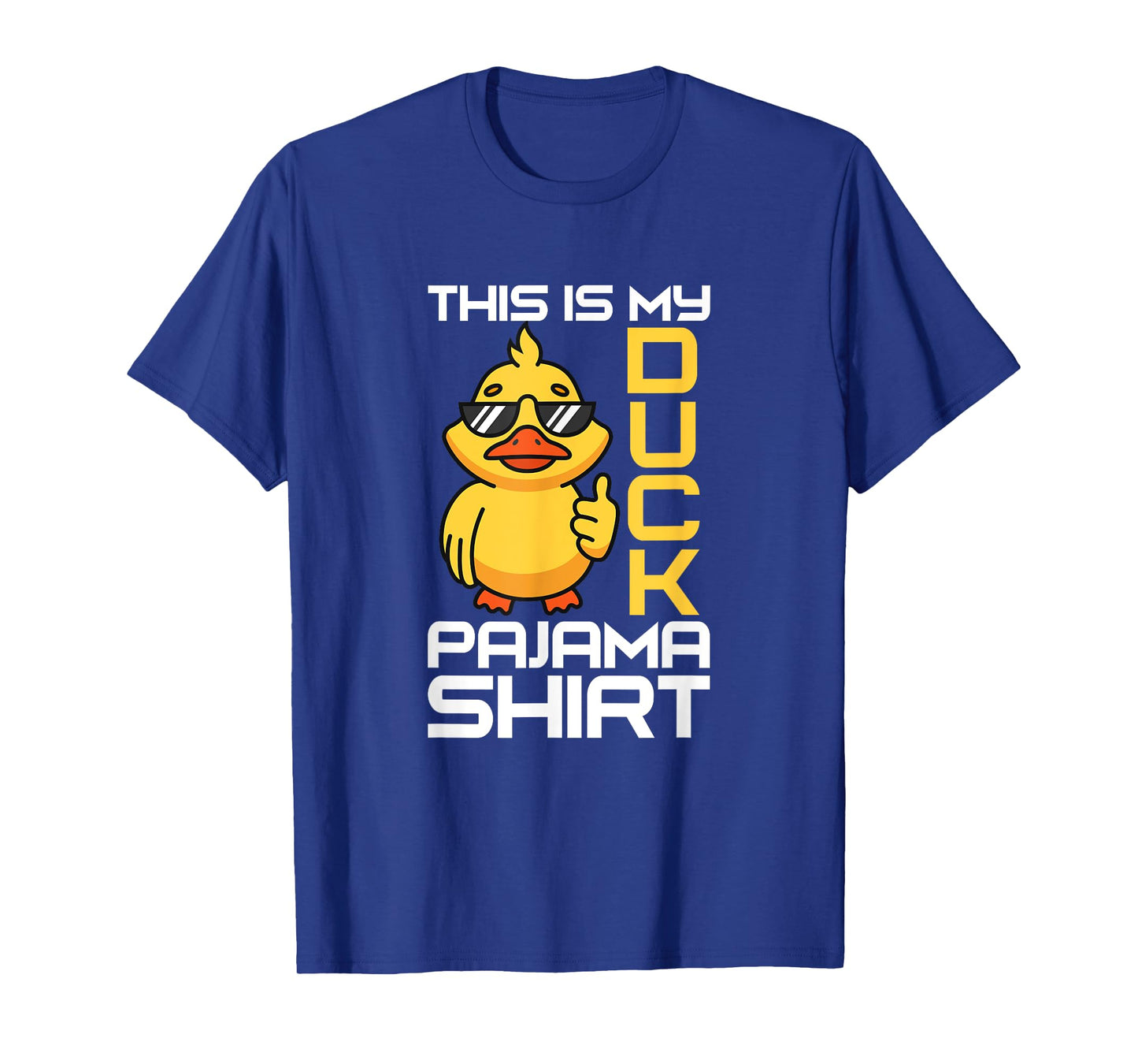 This Is My Duck Pajama Rubber Ducks Slumber Pajamas Party T-Shirt