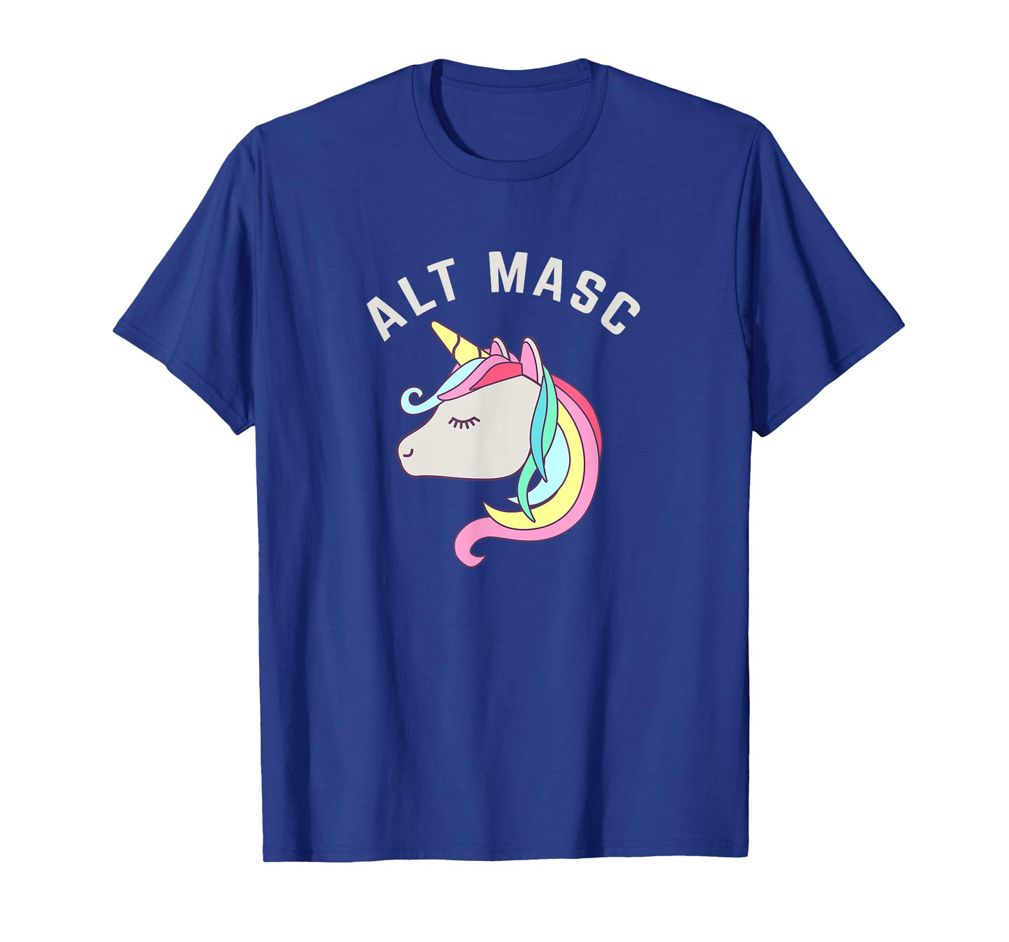 LGBT Tees: Alt Masc Rainbow Unicorn T-Shirt T-Shirt
