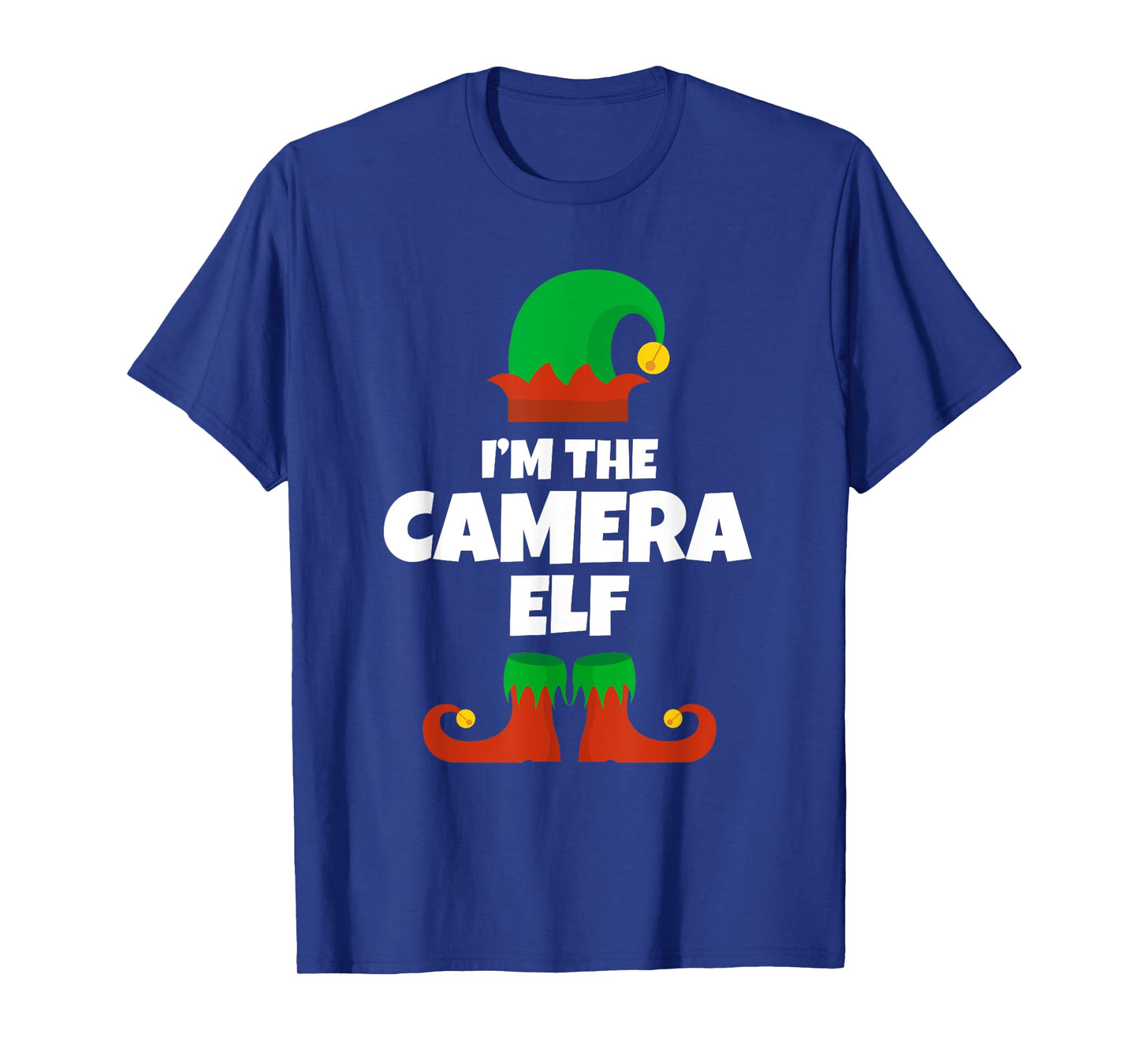 I'm The Camera Elf Family Pajama Christmas Man Photographer T-Shirt