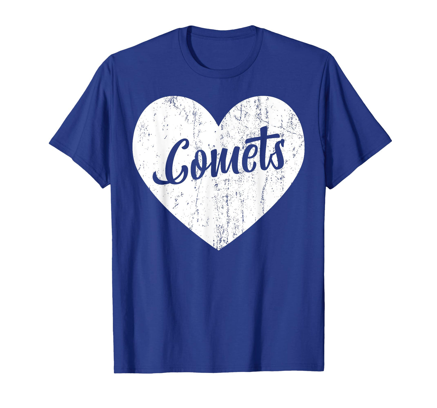 Comets School Sports Fan Team Spirit Mascot Heart Gift T-Shirt