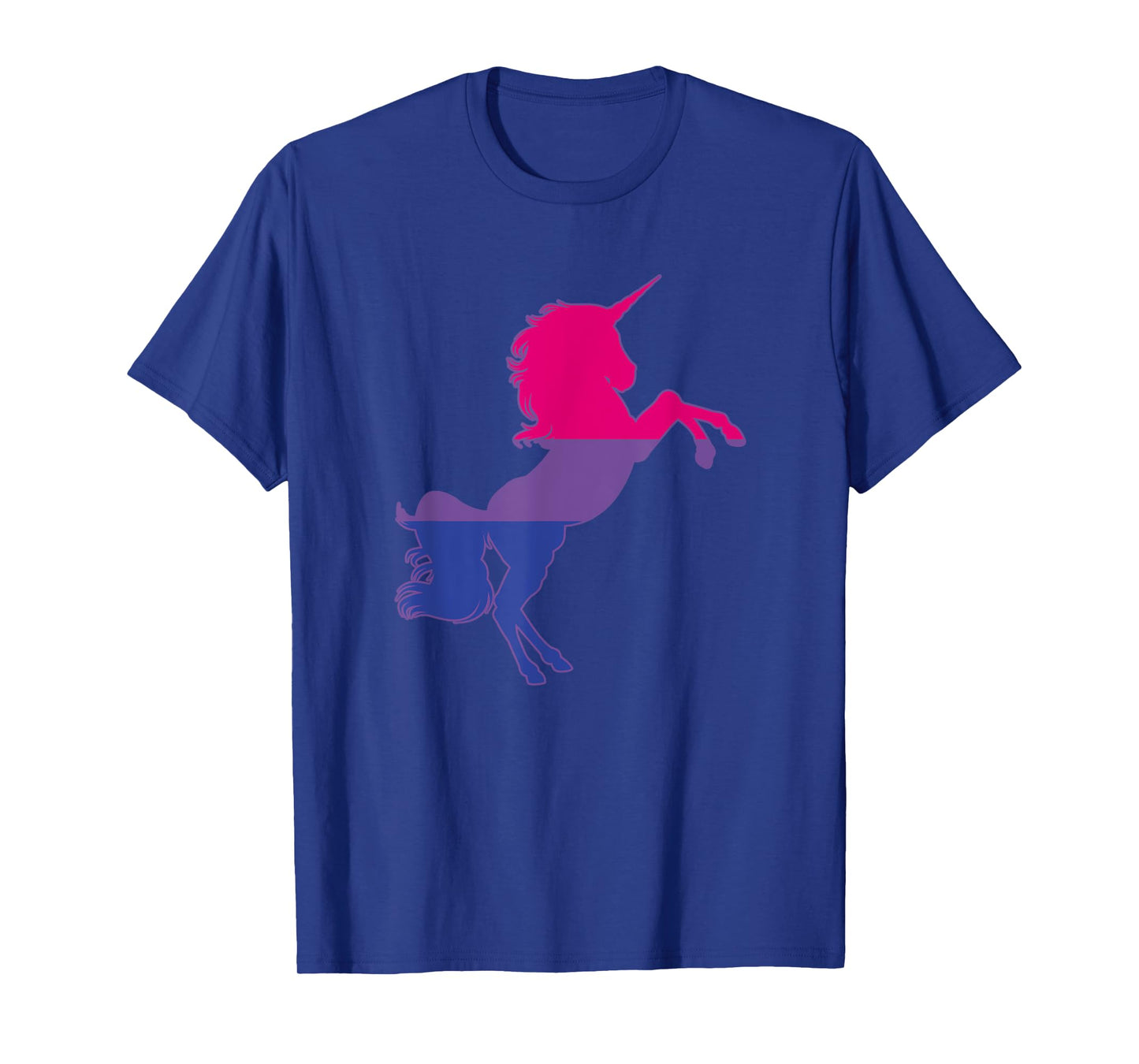 Bisexual Unicorn Pride Flag Shirt Gift Bi Women Men and Kids T-Shirt