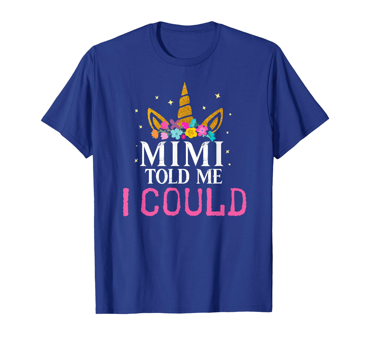 Mimi Told Me I Could Grankids Youth Grandchild Grandma Girls T-Shirt